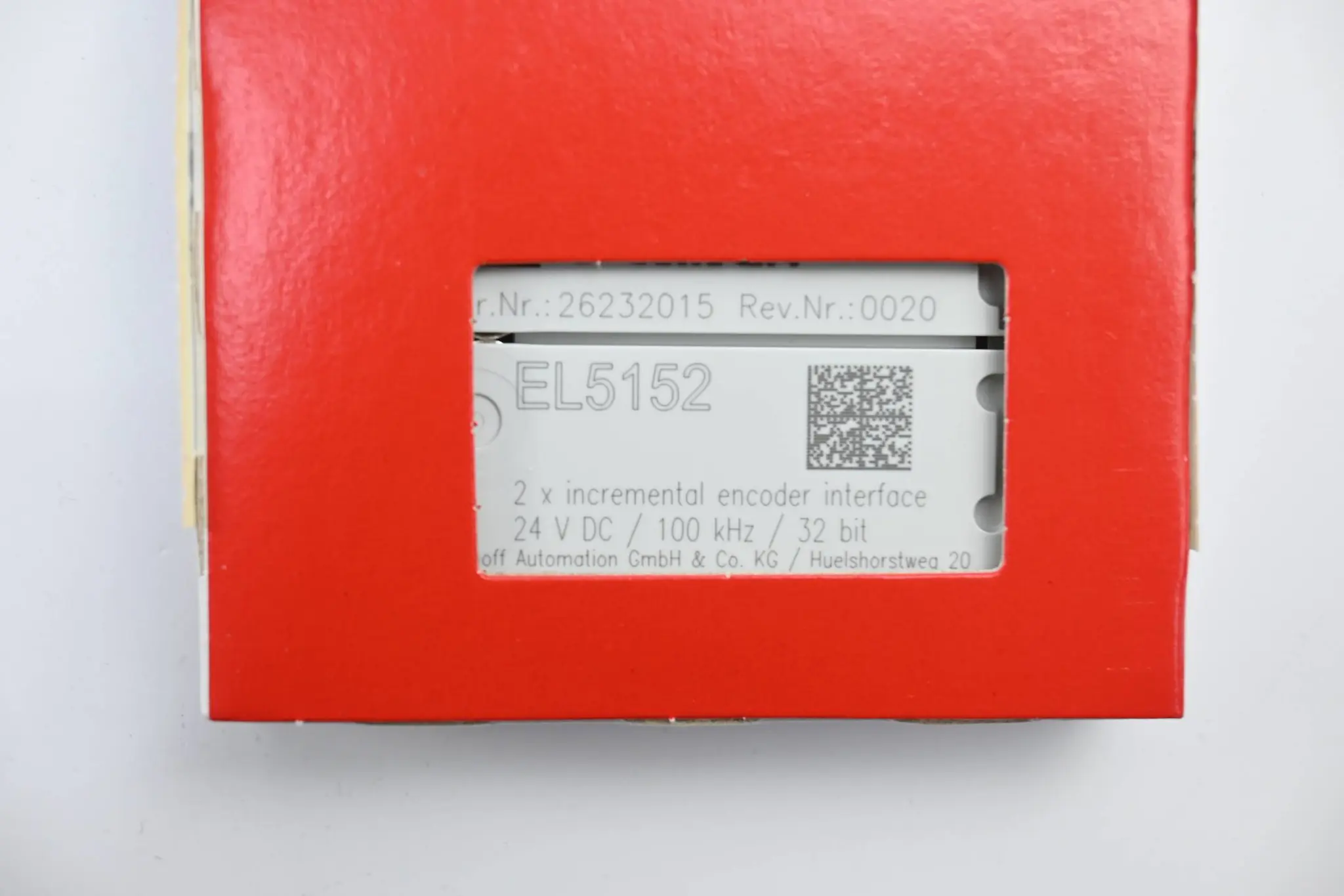 Produktfoto 1 von Beckhoff 2-Kanal-Encoder-Interface-Klemme EL5152
