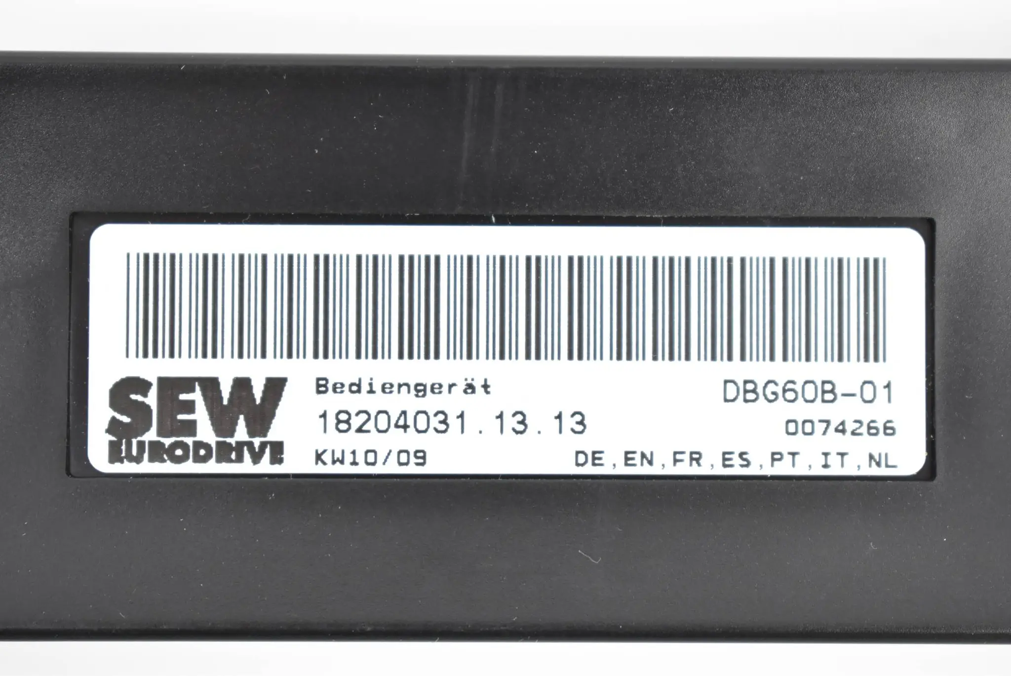 Produktfoto 1 von SEW Eurodrive Bediengerät DBG60B-01 ( 18204031.13.13 )
