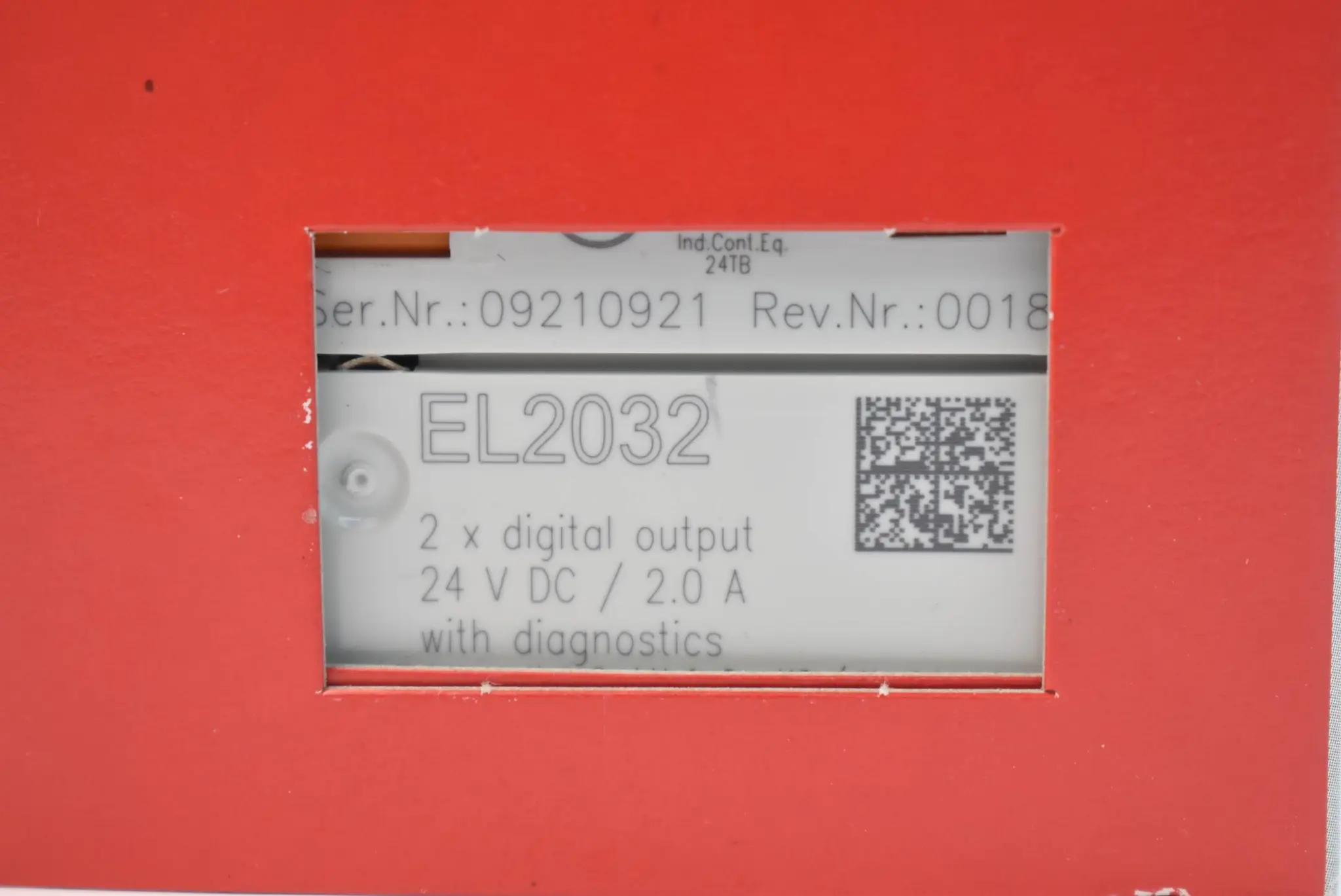 Produktfoto 1 von Beckhoff EtherCAT-Klemme 2-Kanal-Digital-Ausgang 24VDC EL2032 ( EL 2032 )