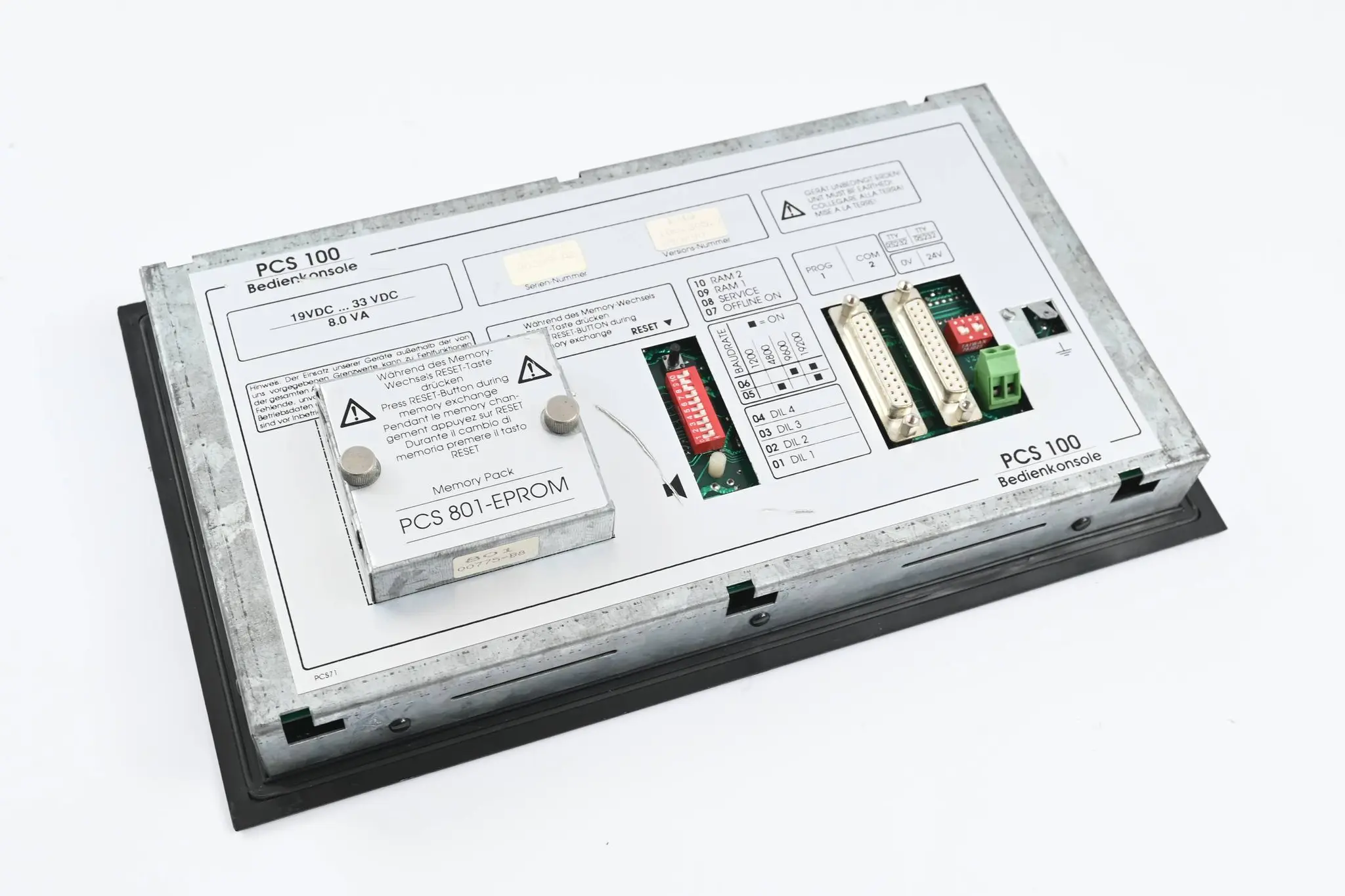 Produktfoto 1 von Lauer Bedienkonsole PCS 100 inkl. PCS 801-EPROM Ver. PG 100.305.7