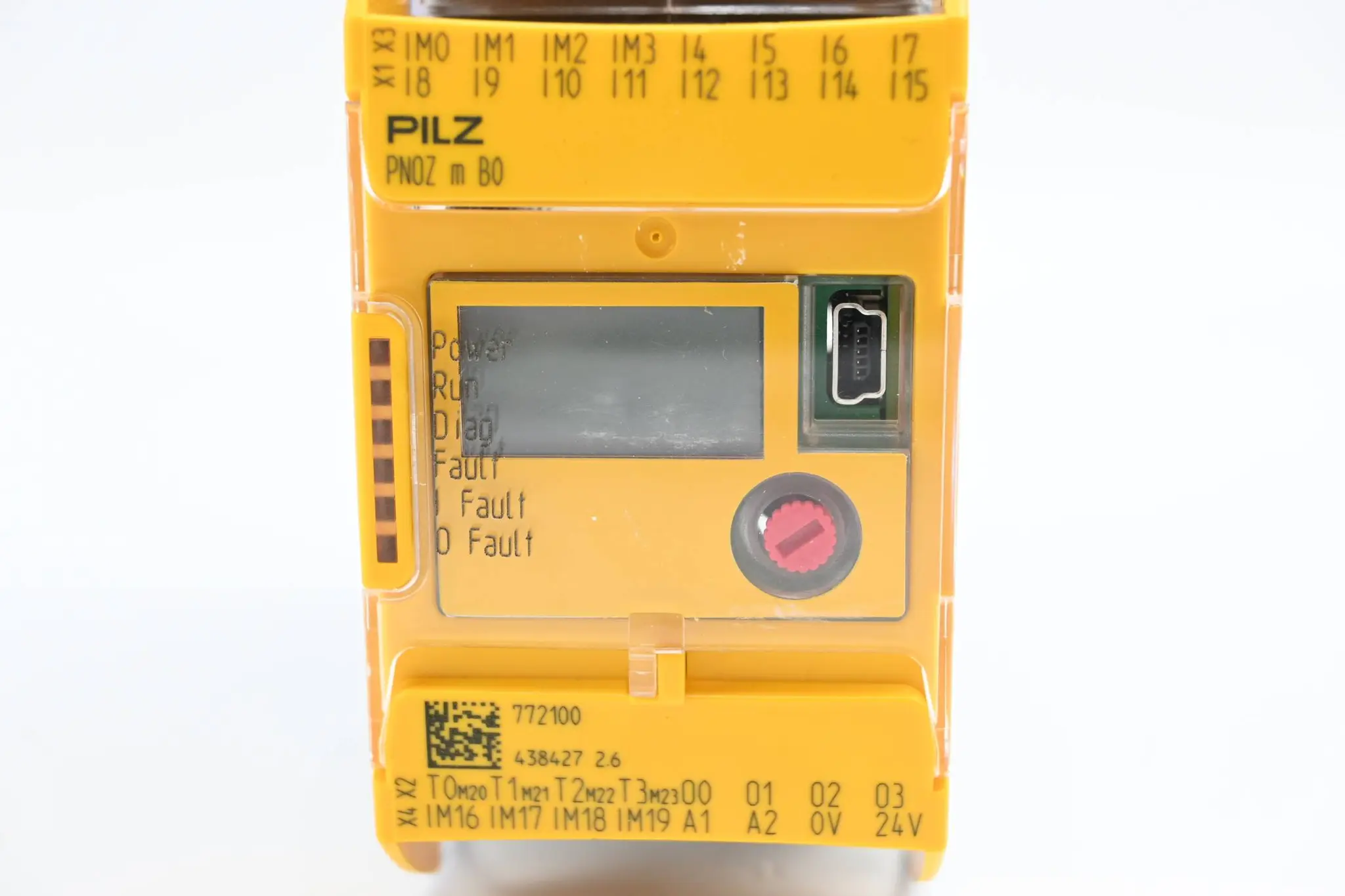 Produktfoto 1 von Pilz Kleinsteuerung Basisgerät PNOZ m B0 ( 772100 )