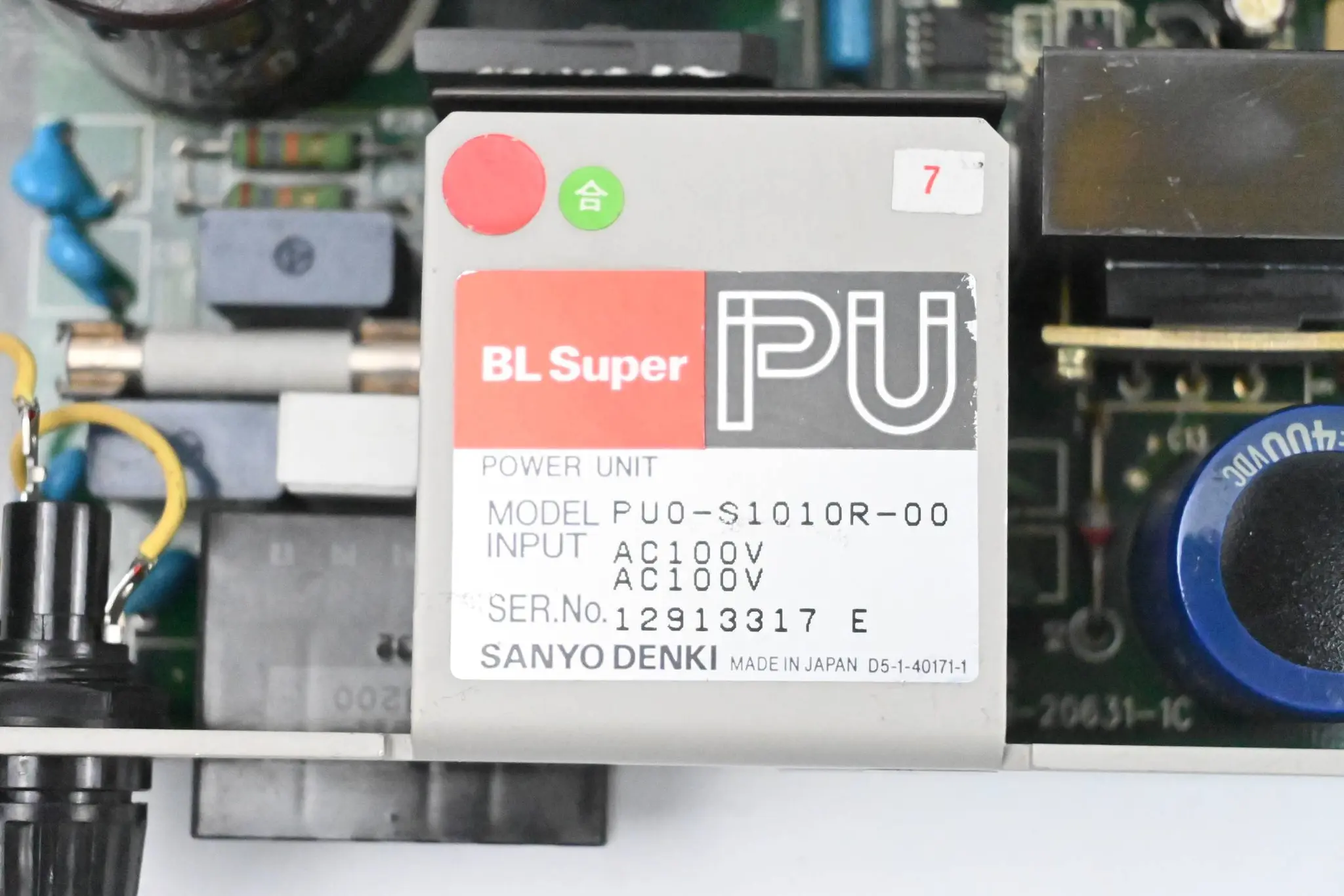 Produktfoto 1 von Sanyo Denki Servoverstärker PU0-S1010R-00