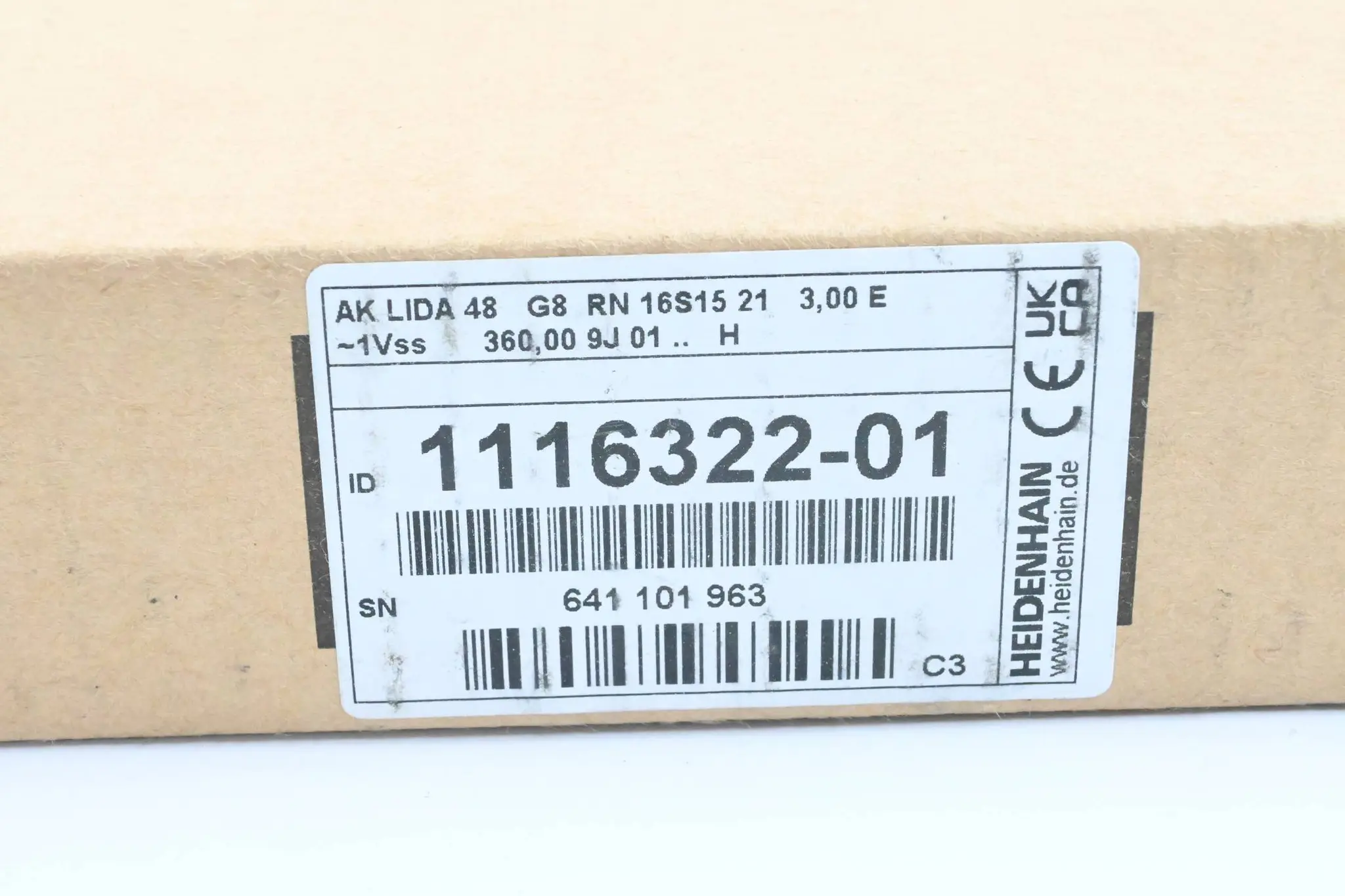 Produktfoto 1 von Heidenhain Abtastkopf AK LIDA 48 ( 1116322-01 )