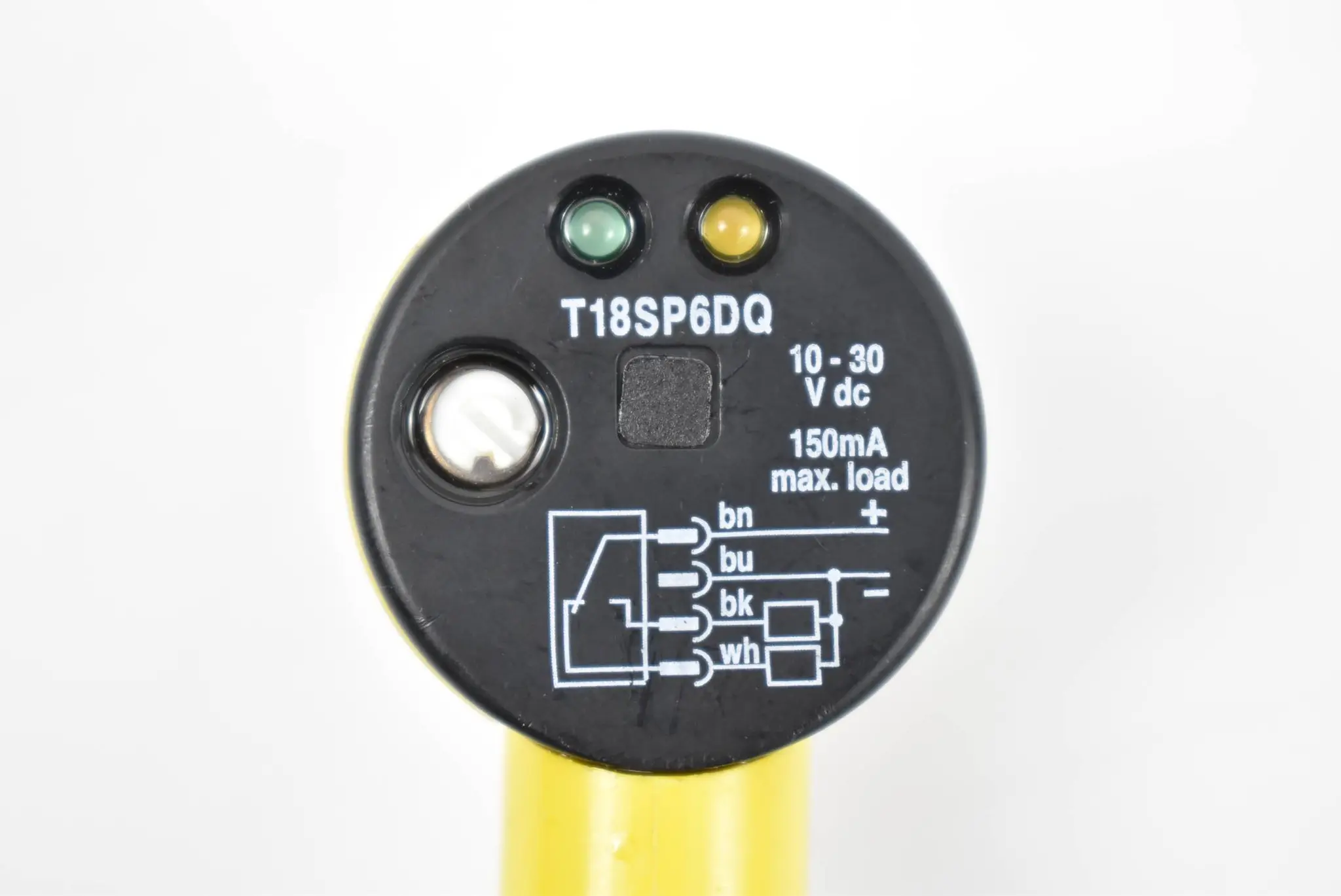 Produktfoto 1 von Banner zylindrisch Optischer Sensor T18SP6DQ ( 10-30VDC 150mA )