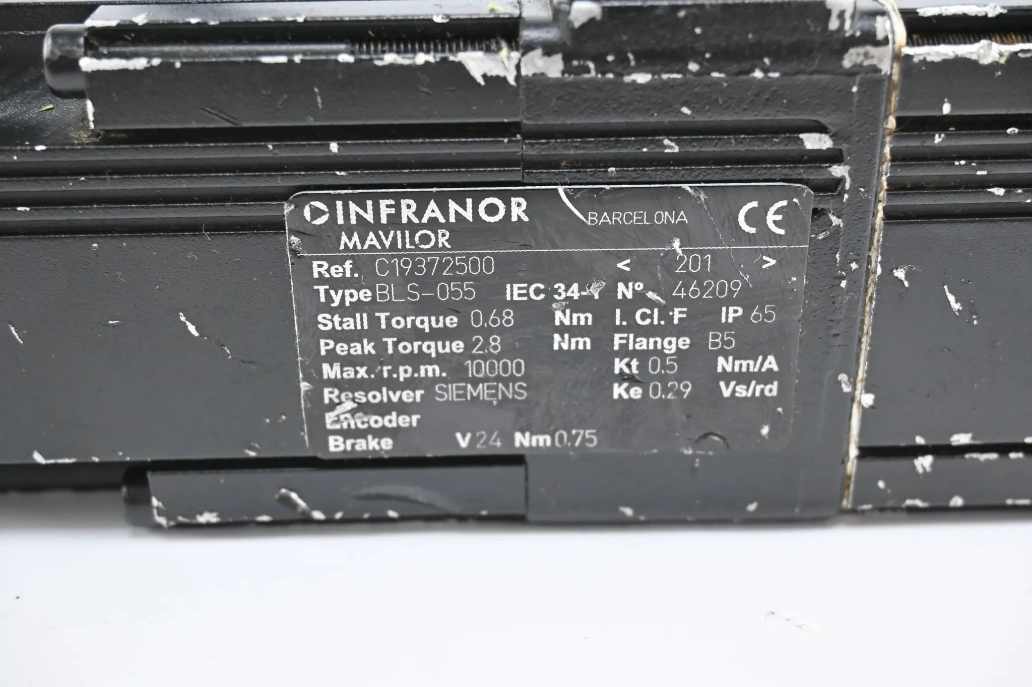 Produktfoto 1 von Infranor Mavilor Servomotor BLS-055 ( C19372500 )