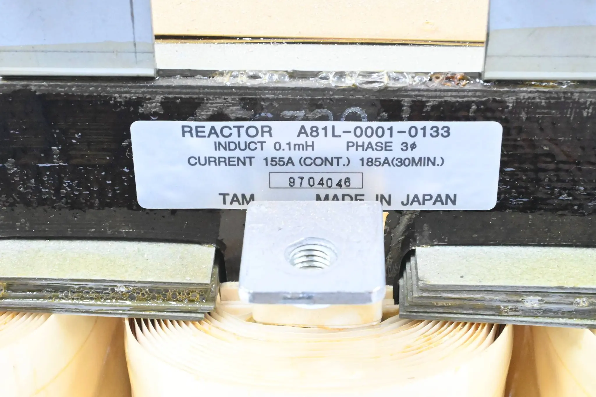 Produktfoto 1 von Fanuc AC Reactor 185 A  A81L-0001-0133
