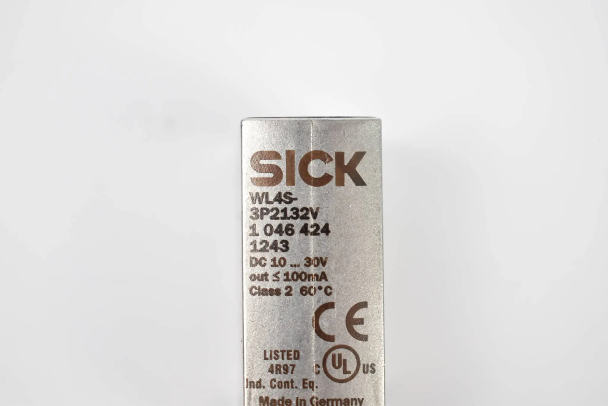 Produktfoto 1 von Sick Miniatur-Lichtschranke WL4S-3P2132V ( 1046424 )