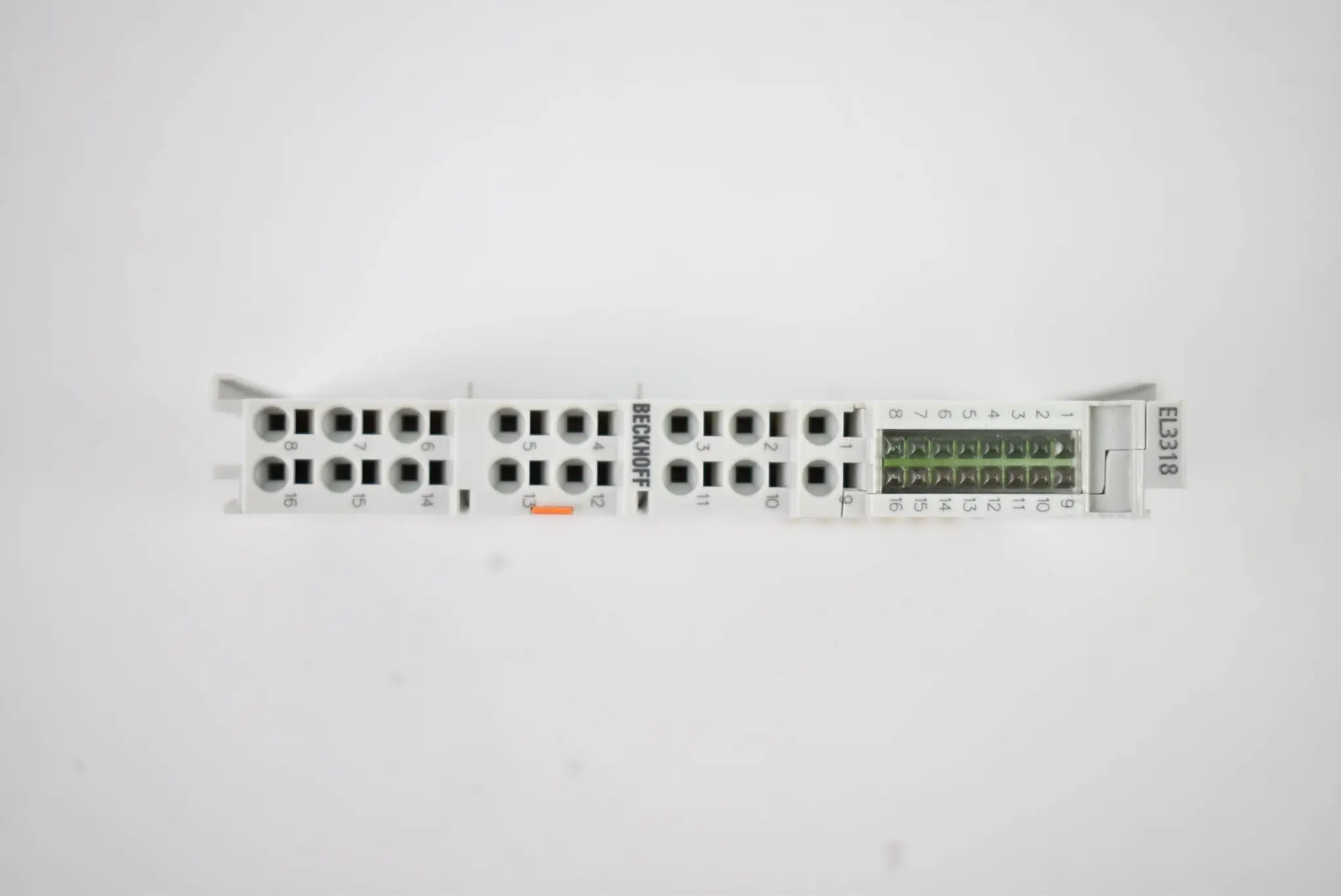 Produktfoto 1 von Beckhoff EtherCAT-Klemme 8-Kanal-Analog-Eingang 16 Bit EL3318 ( EL 3318 )