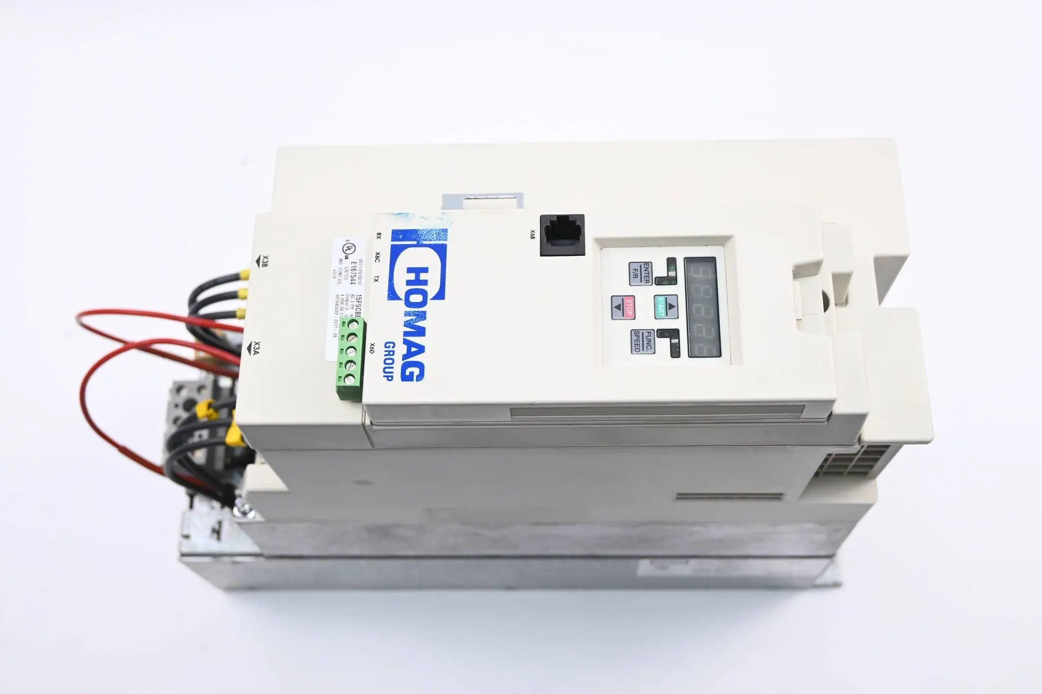 Produktfoto 1 von KEB Homag Frequenzumrichter 15F5CBE-YA00 inkl. 00F5060-5A11 + 15E5T60-A071