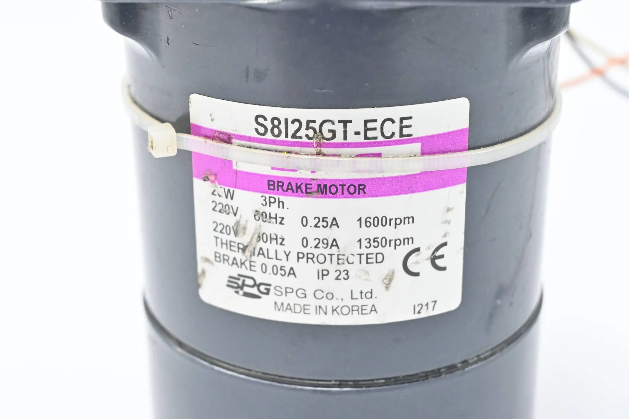 Produktfoto 1 von SPG Co. Elektromagnetischer Bremsmotor S8I25GT-ECE