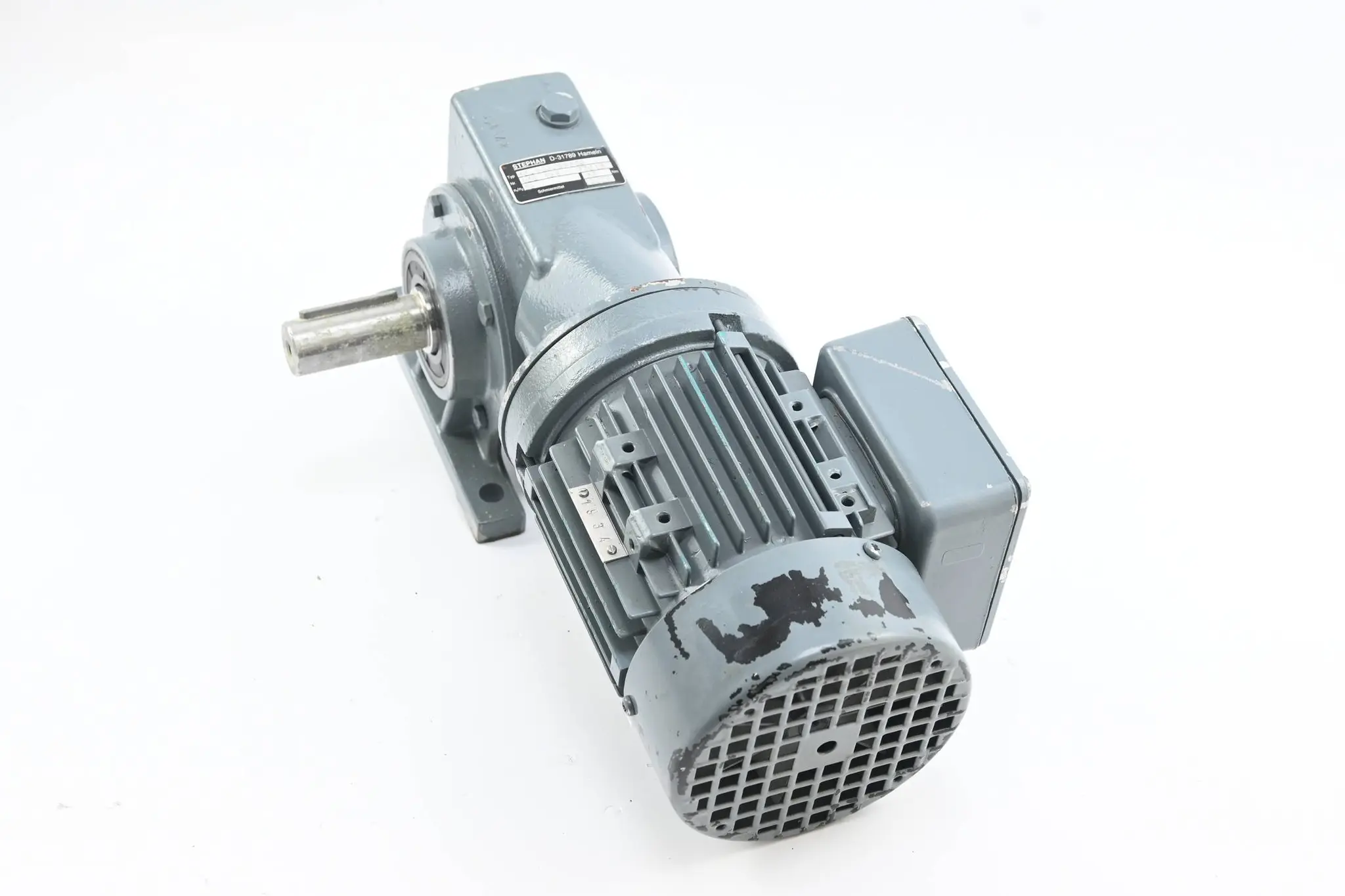 Brook Hansen AC Motor UD63SGH-4 inkl. Stephan Getriebe 50.1GB/SP306