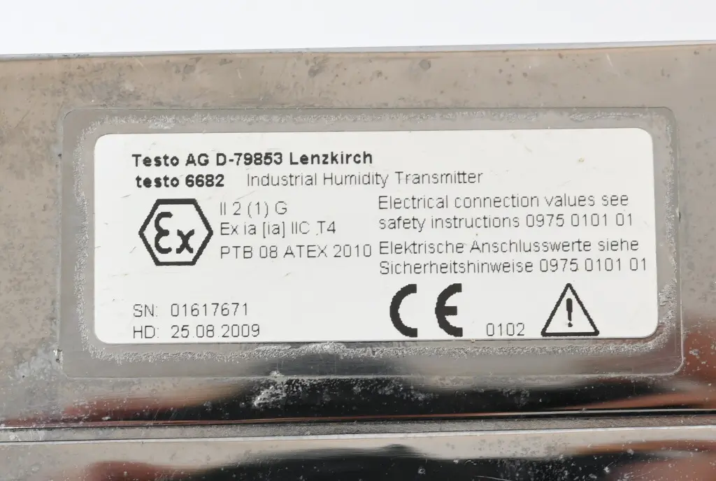 Produktfoto 1 von Testo Temperatur-/Feuchte-Messumformer Testo 6682 inkl. Fühler
