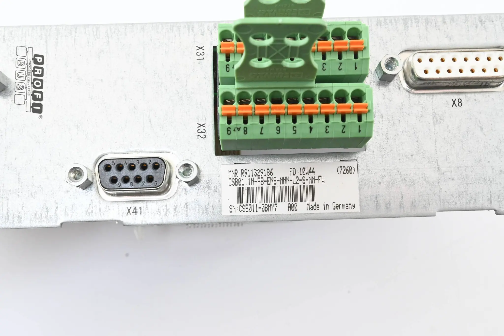 Produktfoto 1 von Rexroth Profi Bus CSB01.1N-PB-ENS-NNN-L2-S-NN-FW ( R911329186 ) FD: 10W44