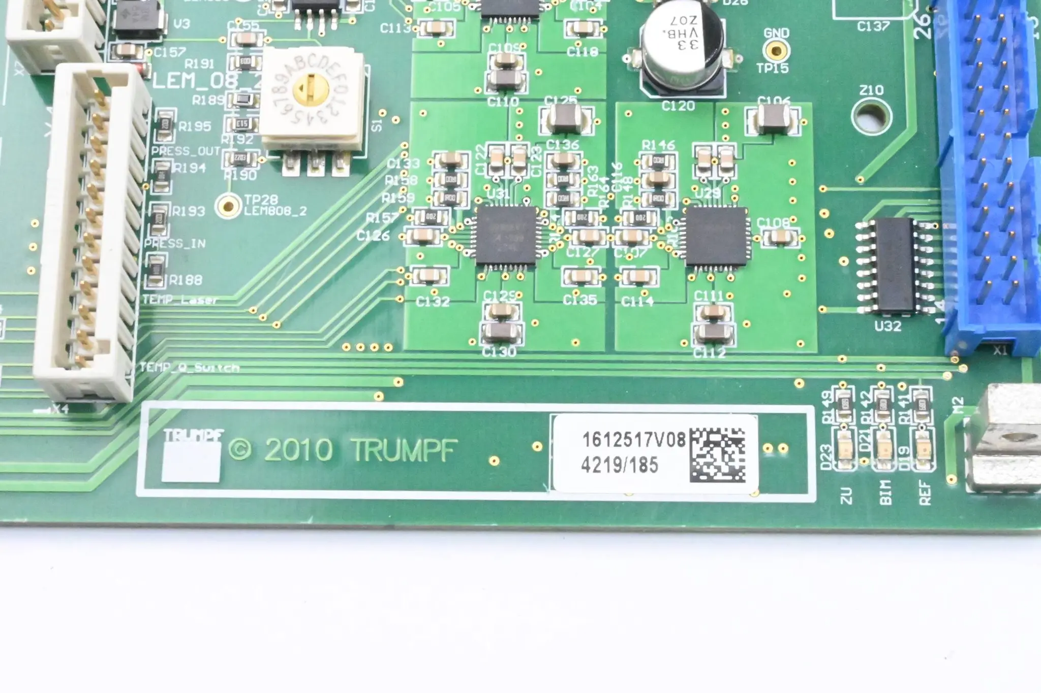 Produktfoto 1 von Trumpf Laserkopf Steuerung TPM CLH100 ( 1612517V08 )