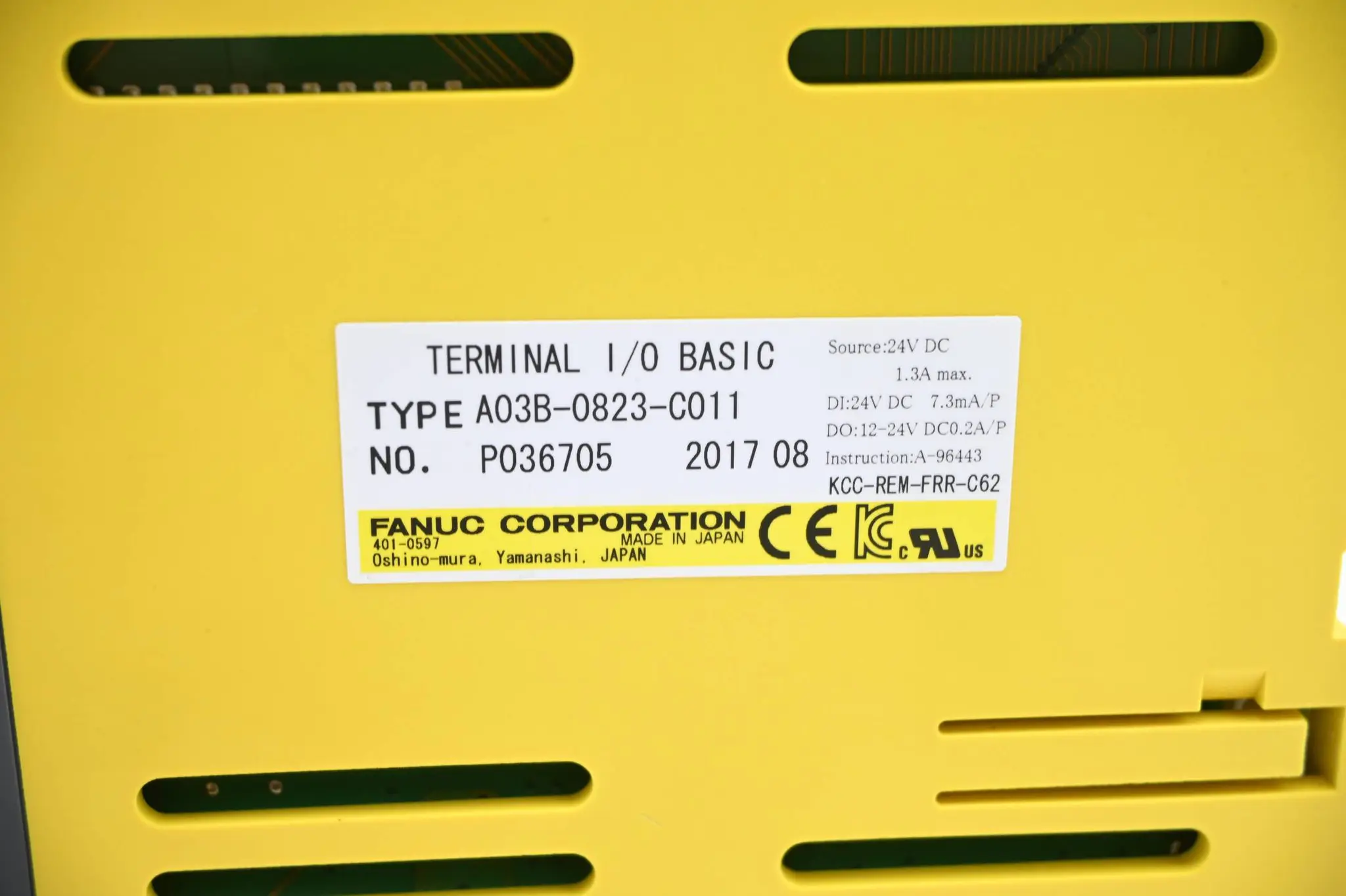Produktfoto 1 von Fanuc Eingangs-/Ausgangsmodul A03B-0823-C011