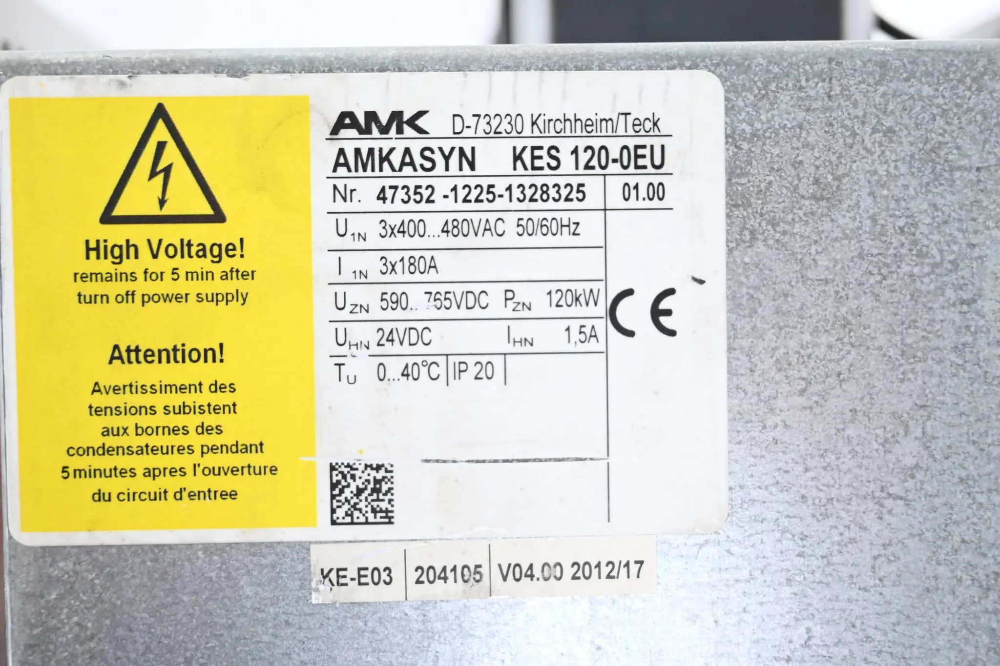 Produktfoto 1 von AMK AMKASYN Rückspeisemodul KES 120-0EU