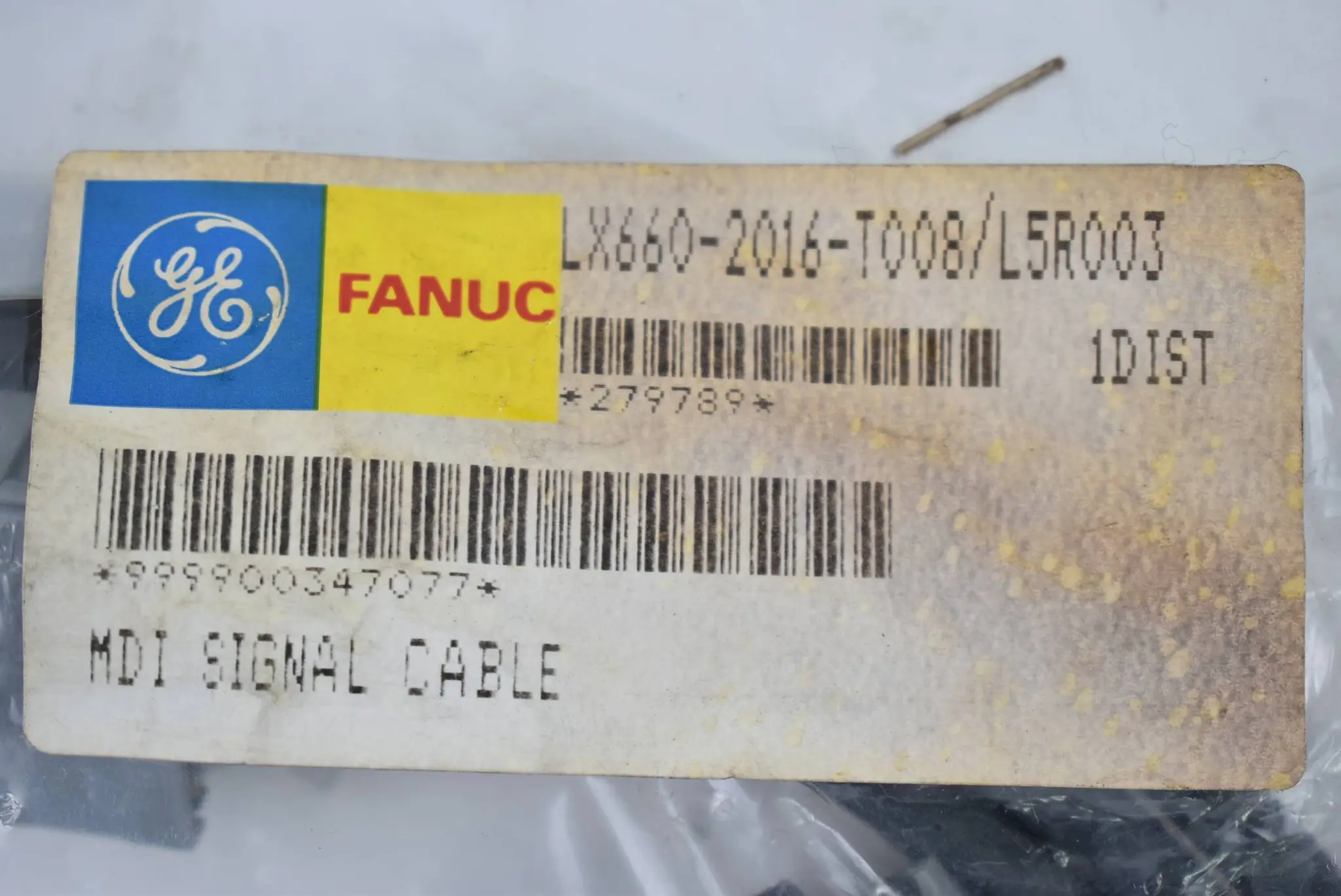 Fanuc MDI Signal Cable LX660-2016-T008/L5R003
