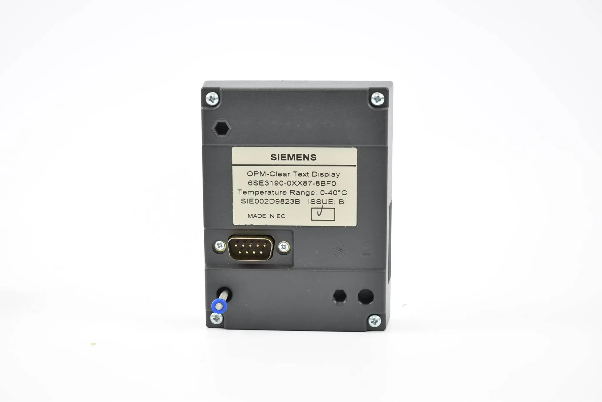 Produktfoto 1 von Siemens OPM-Clear Text Display 6SE3 190-0XX87-8BF0 ( 6SE3190-0XX87-8BF0 )