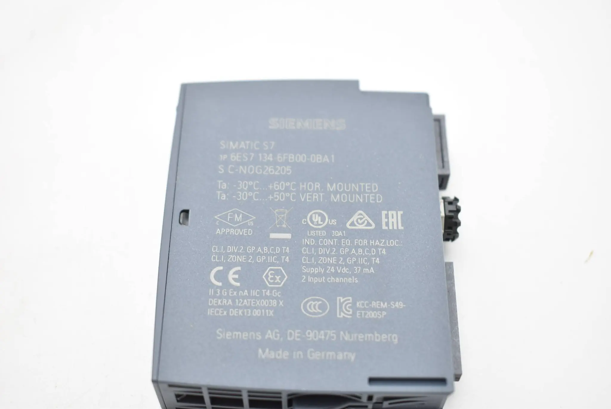Produktfoto 1 von Siemens simatic ET 200SP 6ES7 134-6FB00-0BA1 ( 6ES7134-6FB00-0BA1 ) E.6