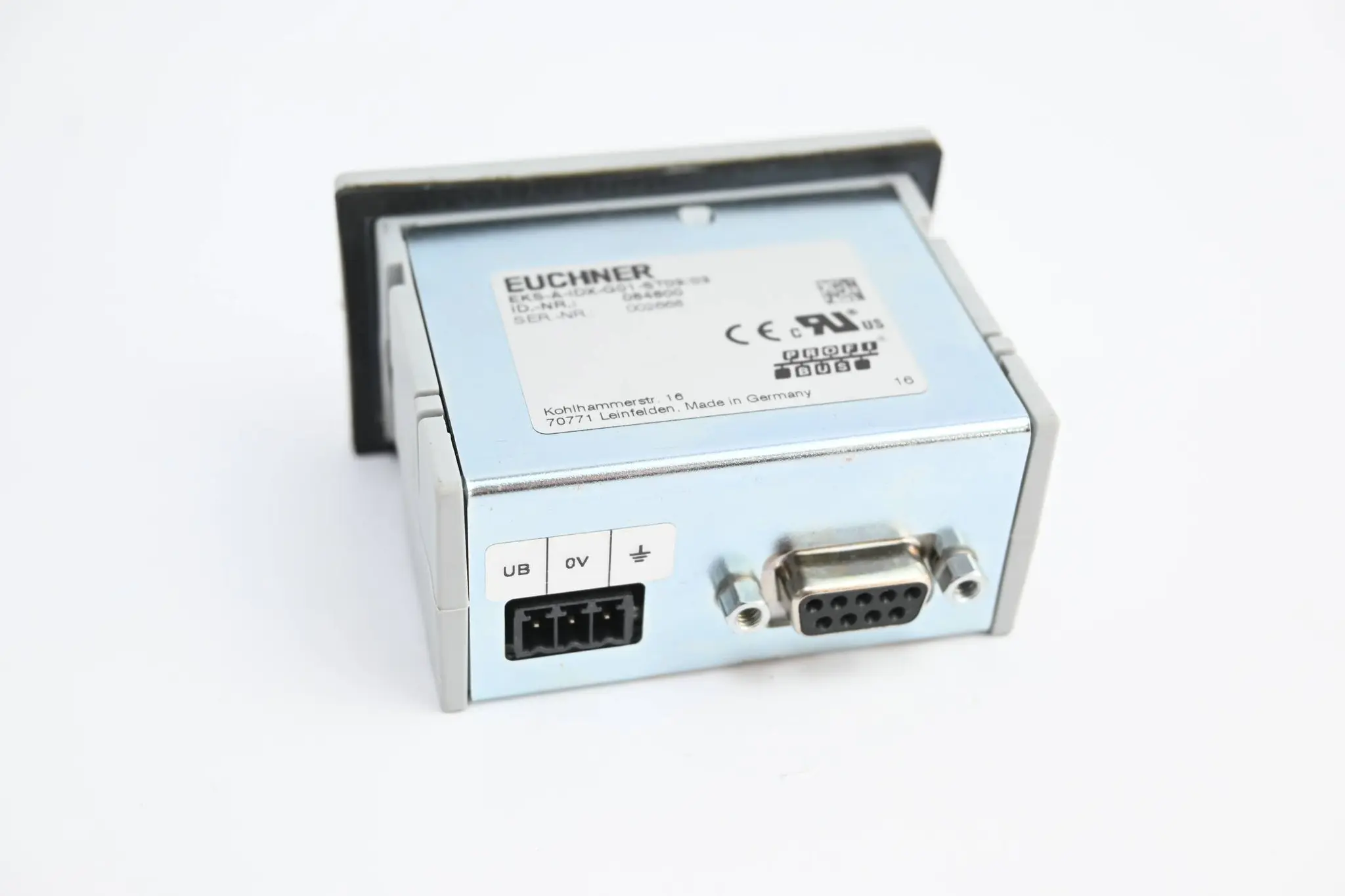 Produktfoto 1 von Euchner Schlüsselaufnahme mit PROFIBUS DP EKS-A-IDX-G01-ST09/03 ( 084800 )