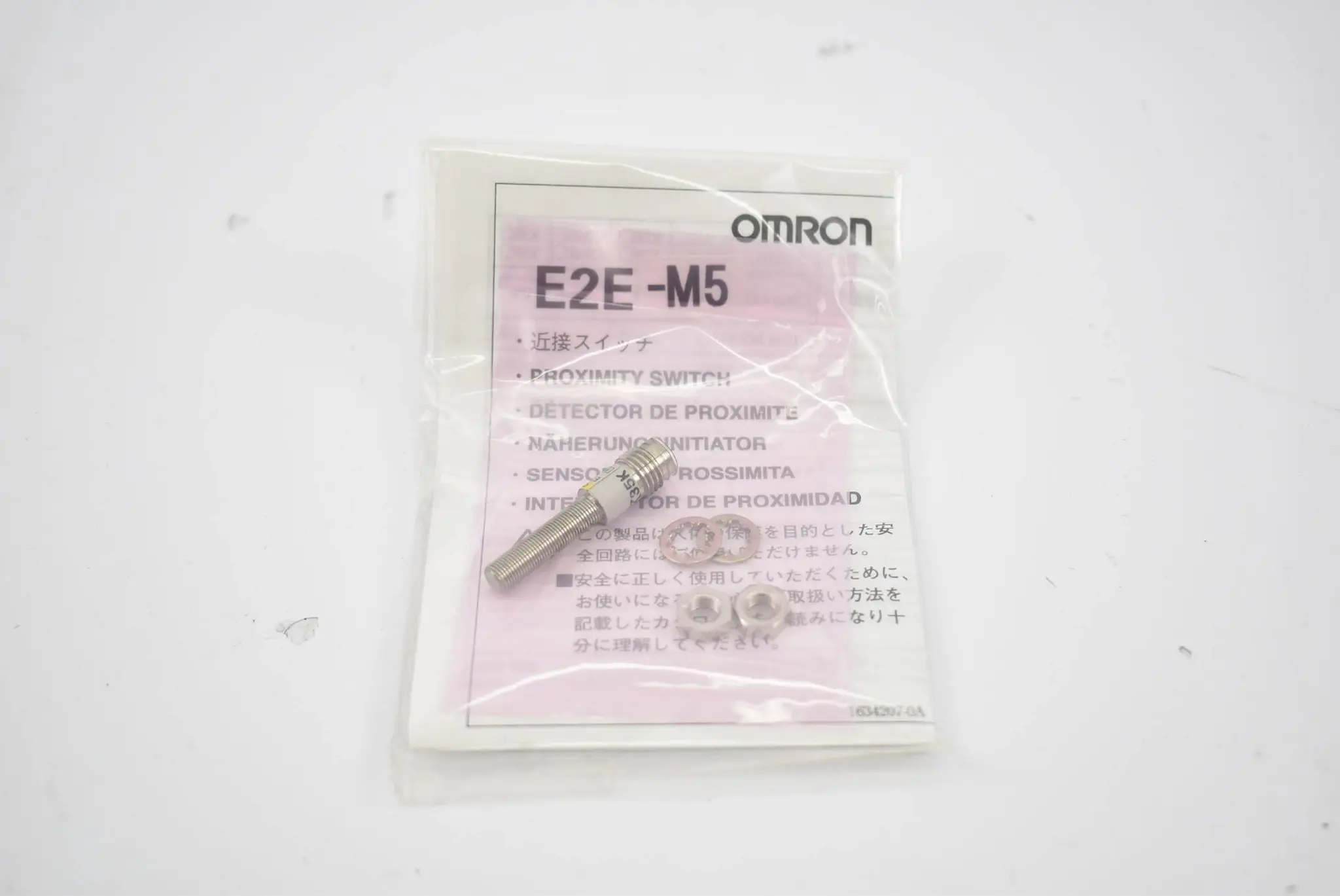Produktfoto 1 von Omron M5 Näherungssensor 12-24 VDC E2E-X1B2-M5 ( K35K )