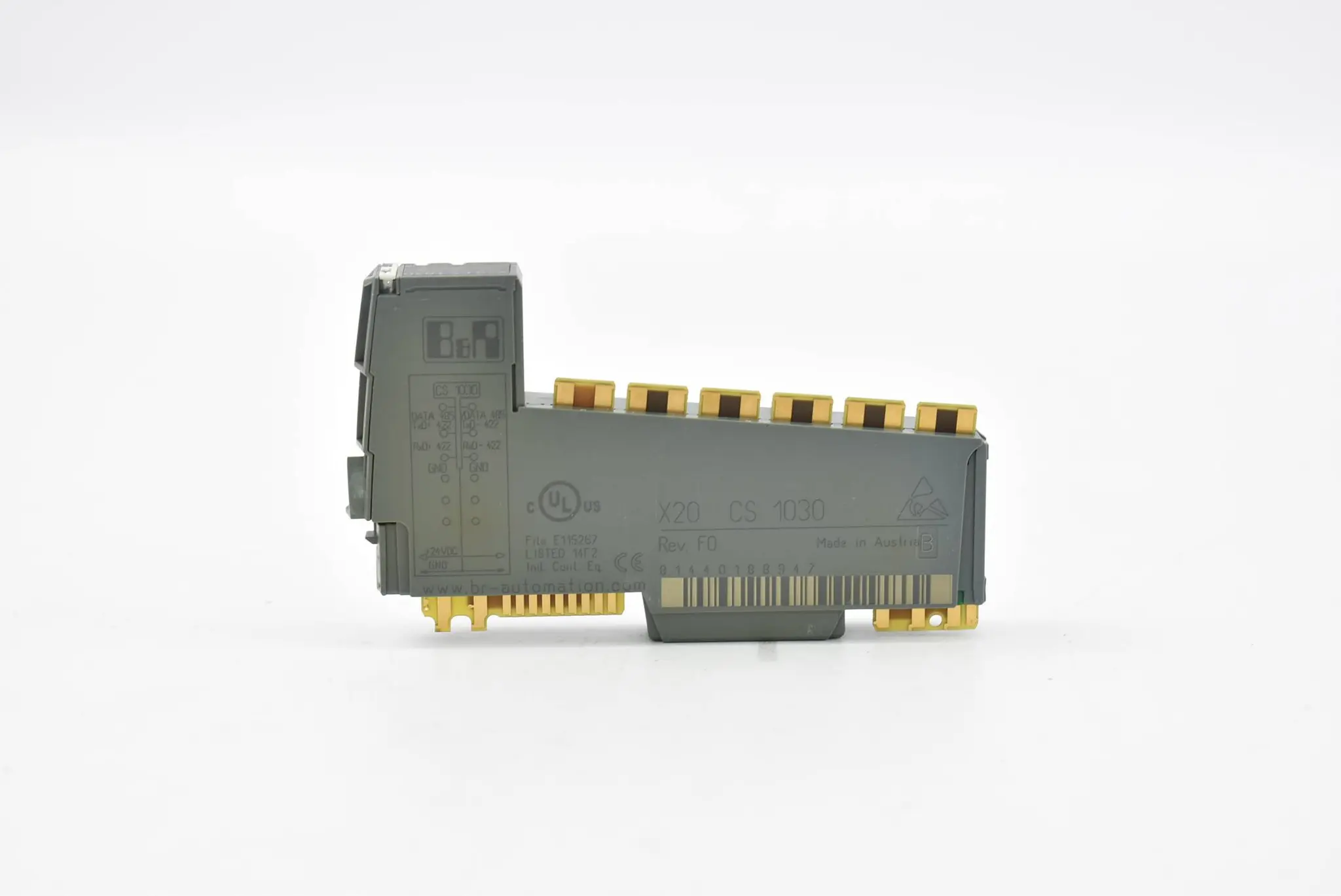 Produktfoto 1 von B&R Kommunikationsmodul X20 CS 1030 ( X20CS1030 ) Rev. F0