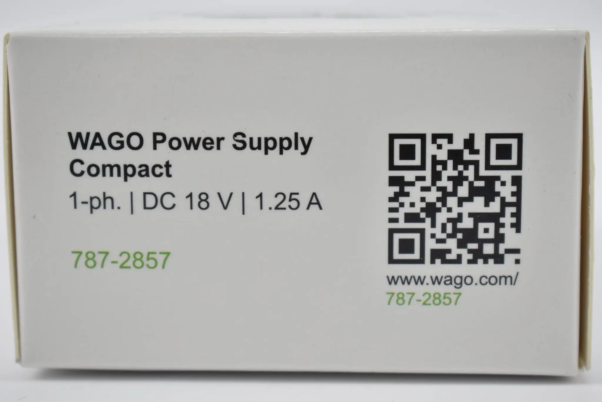 Produktfoto 1 von Wago Stromversorgung Compact 1-phasig 787-2857 ( 18VDC 1,25A )