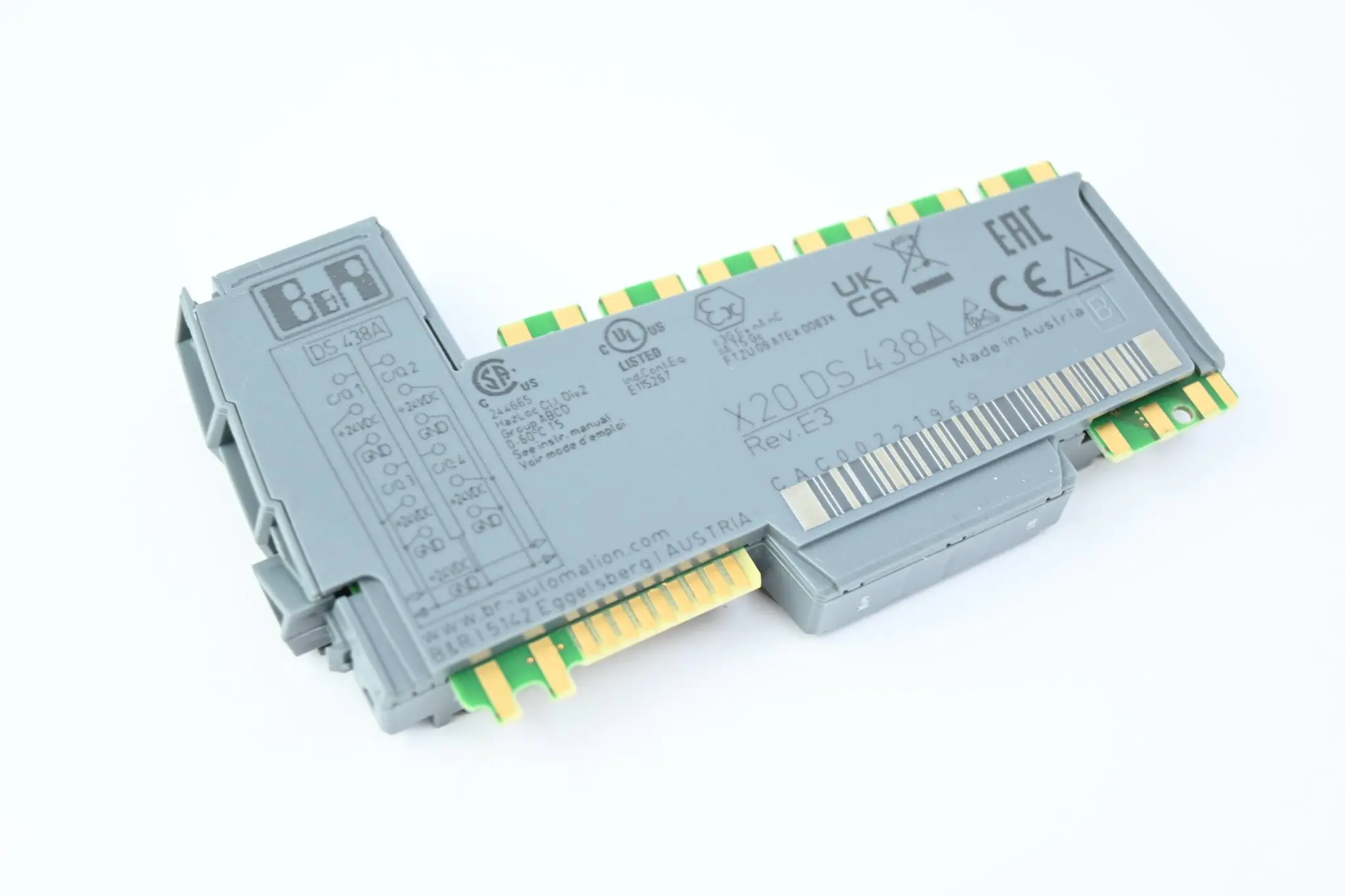 Produktfoto 1 von B&R Automation Digitales Signalmodul X20DS438A ( X20 DS 438A ) Rev. E3