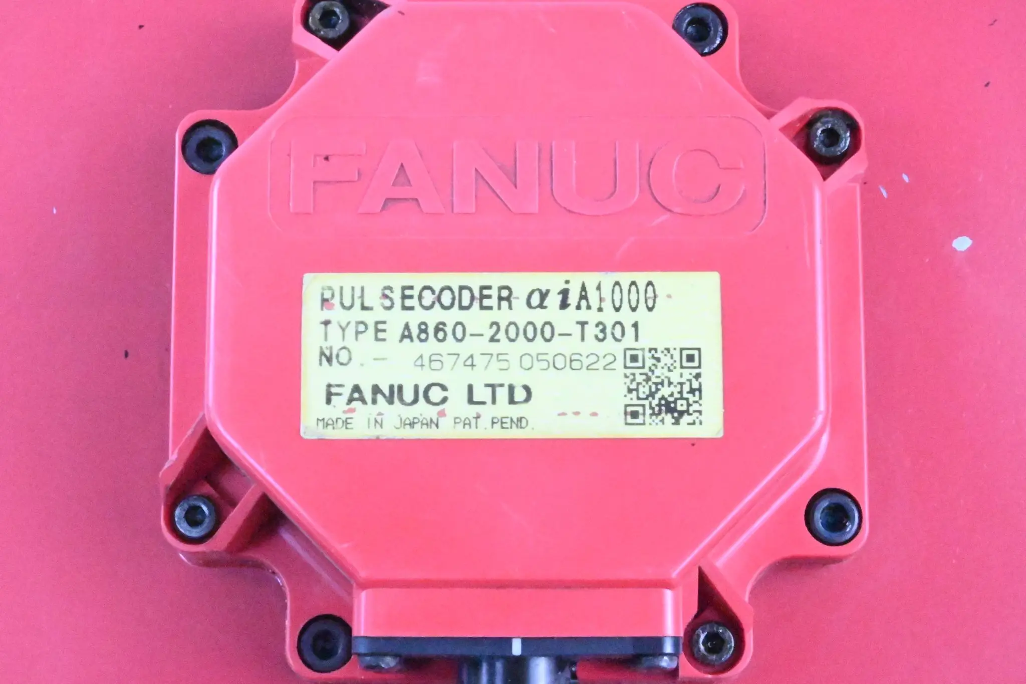 Produktfoto 1 von Fanuc AC Servomotor 30/400HV A06B-0269-B100 inkl. Pulsdrehgeber A860-2000-T301