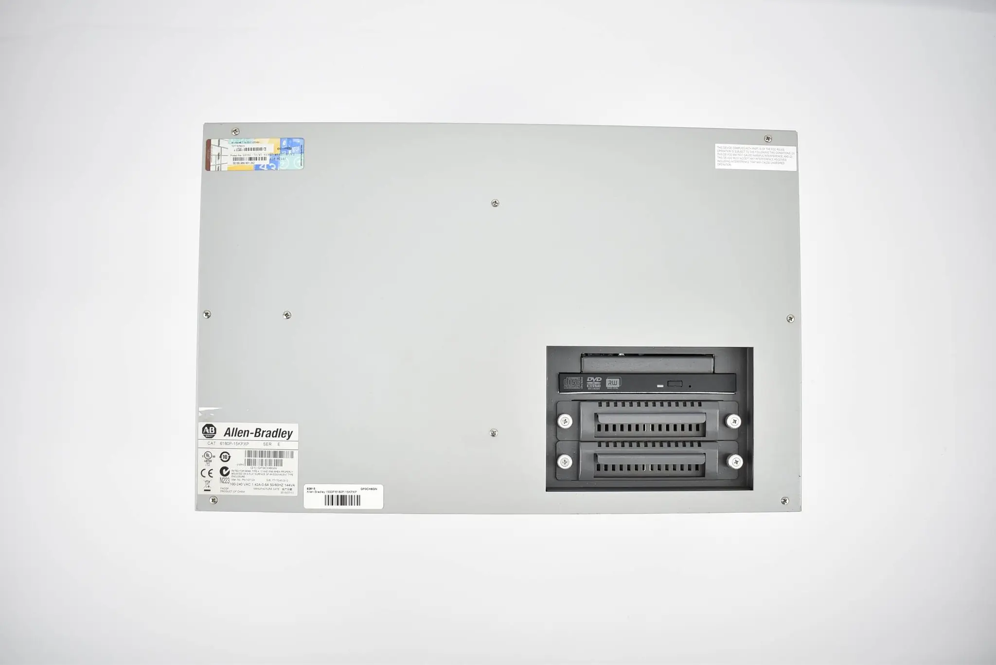 Produktfoto 1 von Allen-Bradley 1500P Industriecomputer 6180P-15KPXP ( 100,240VAC 50-60Hz ) Ser. E