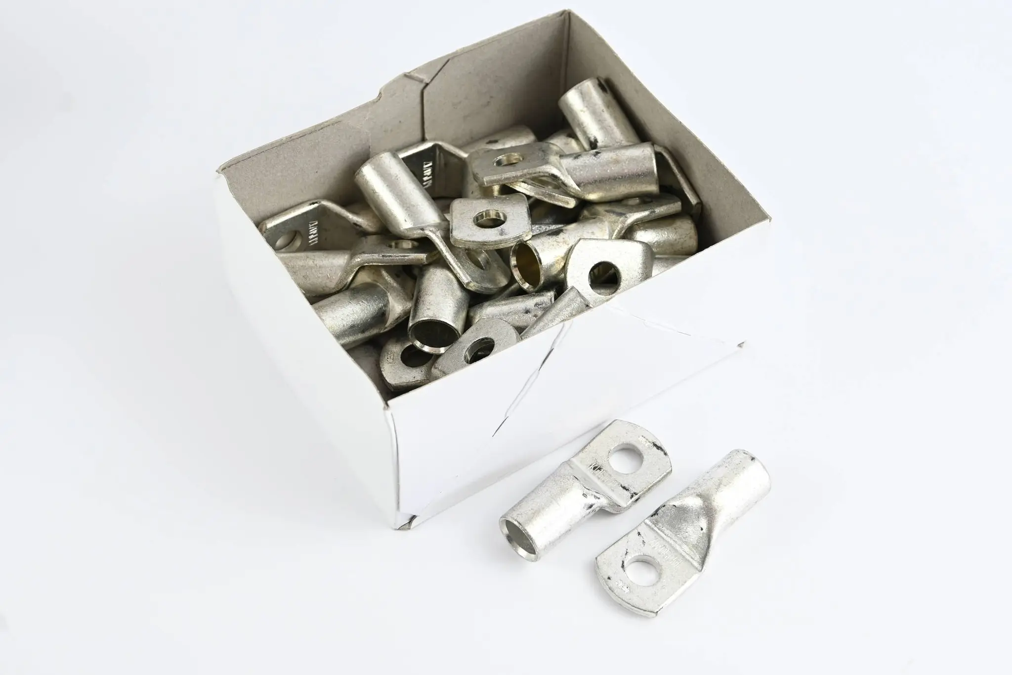 Produktfoto 1 von Klauke 25 Stück Rohrkabelschuh verzinkt 150QMM M12 ( 10R12 )