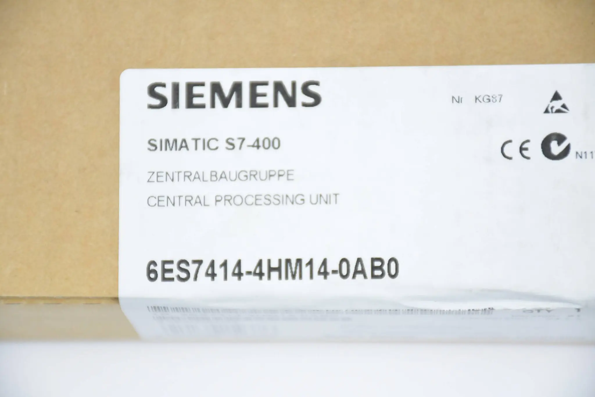Produktfoto 1 von Siemens Simatic S7-400 Zentralbaugr. 6ES7414-4HM14-0AB0 / 6ES7 414-4HM14-0AB0 V1