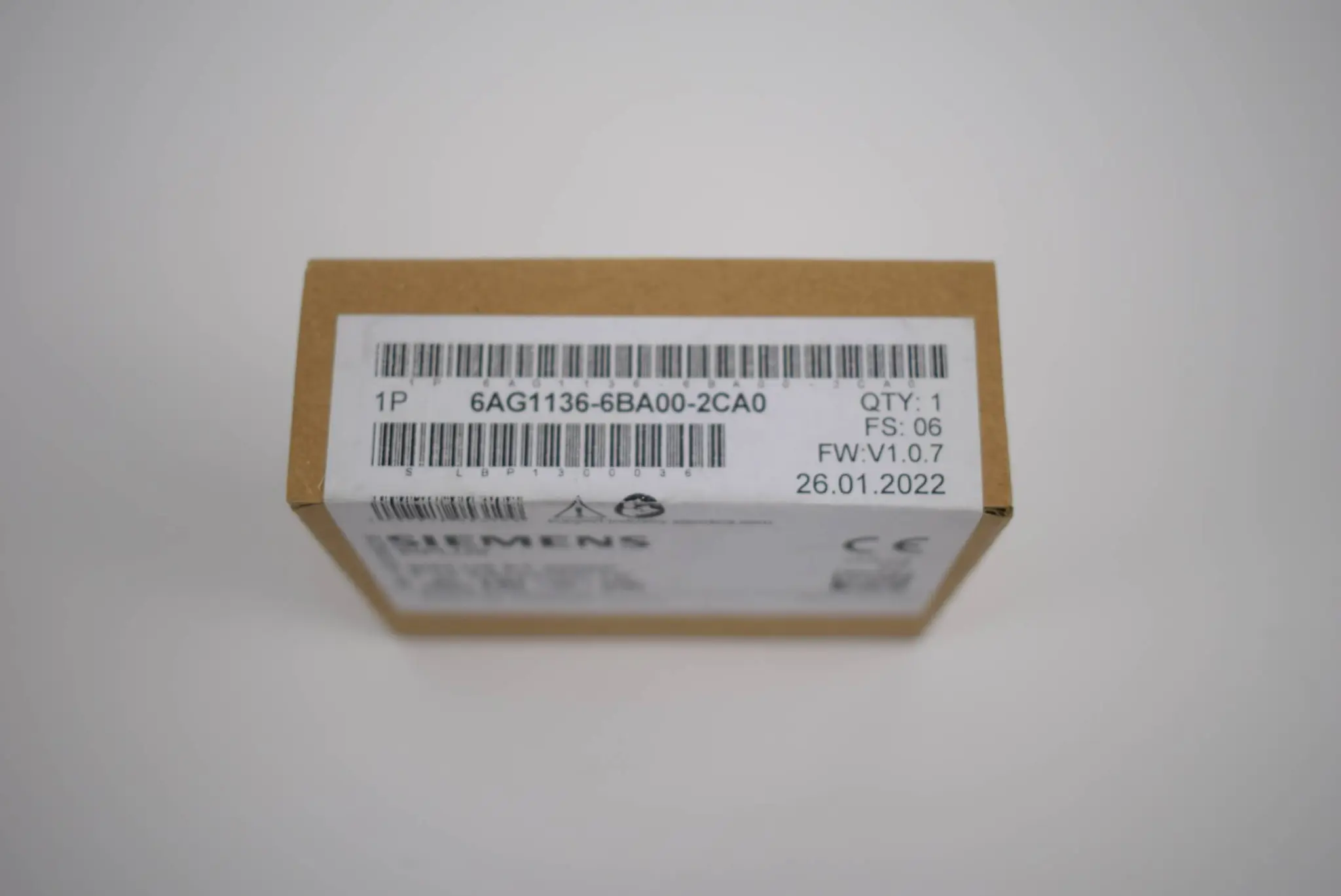 Produktfoto 1 von Siemens Simatic ET200SP 6AG1136-6BA00-2CA0 ( 6AG1 136-6BA00-2CA0 ) E06