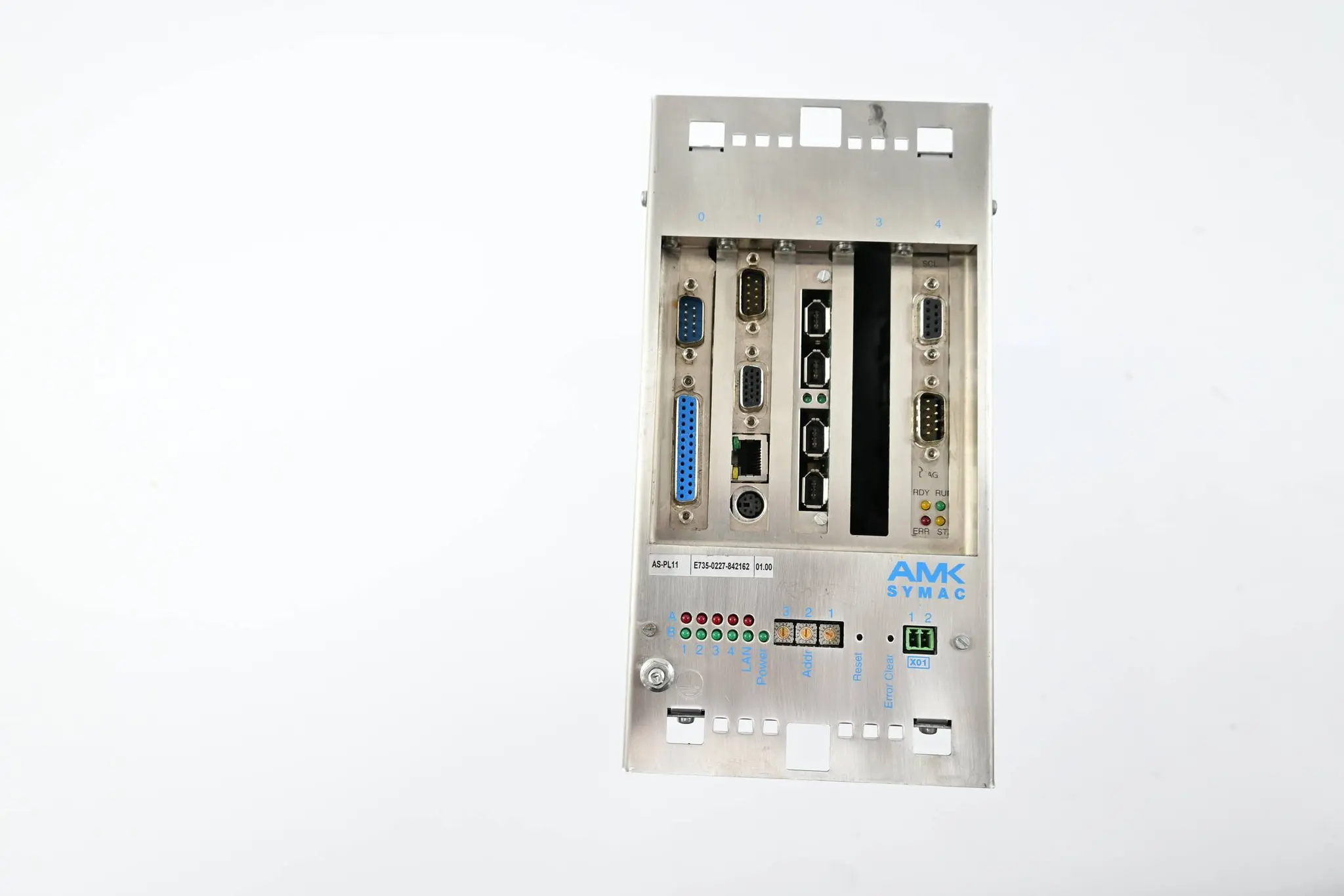 AMK Symac Amkasyn Rack AS-PL11 konfiguriert