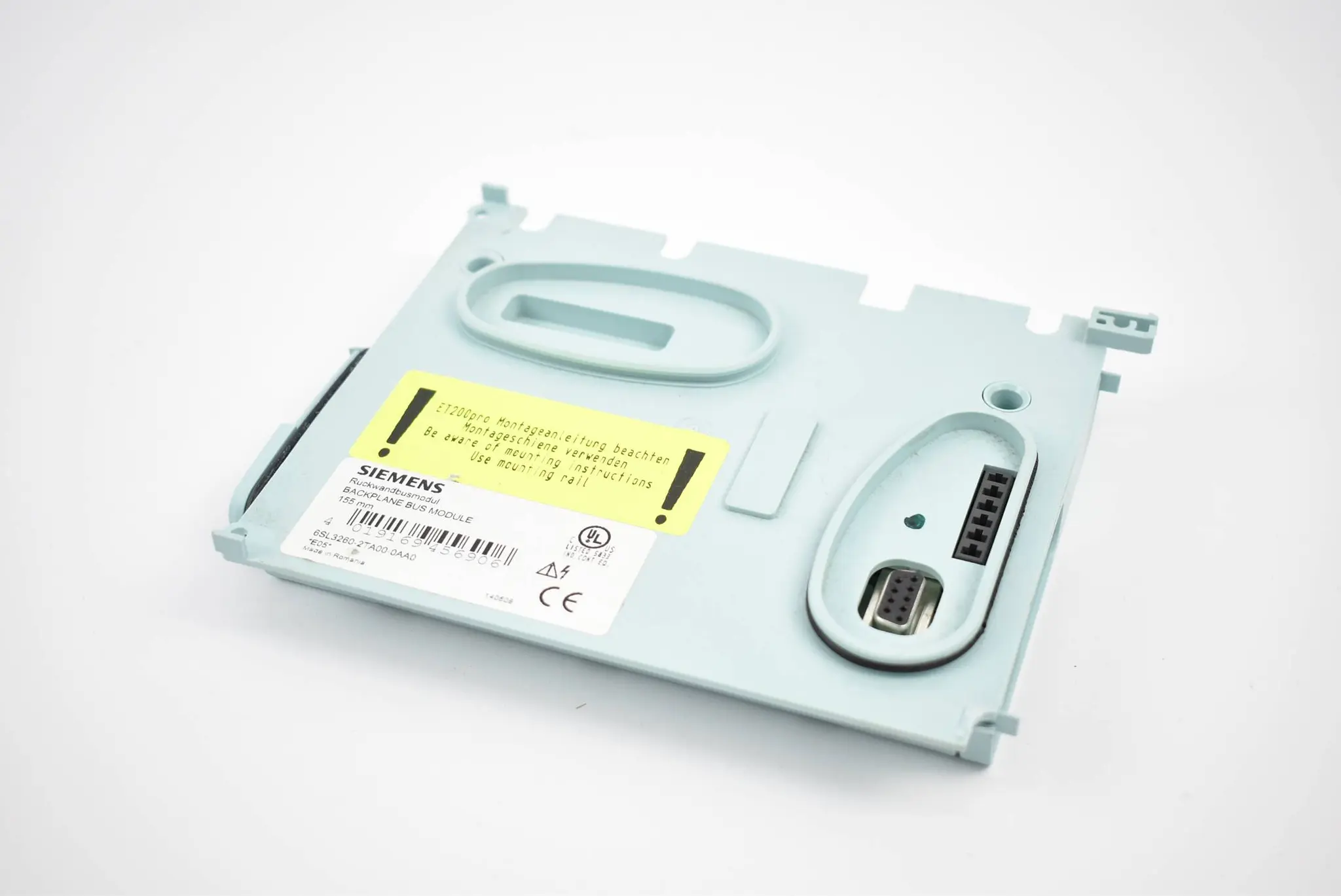 Produktfoto 1 von Siemens Rückwandbusmodul 6SL3260-2TA00-0AA0 ( 6SL3 260-2TA00-0AA0 )