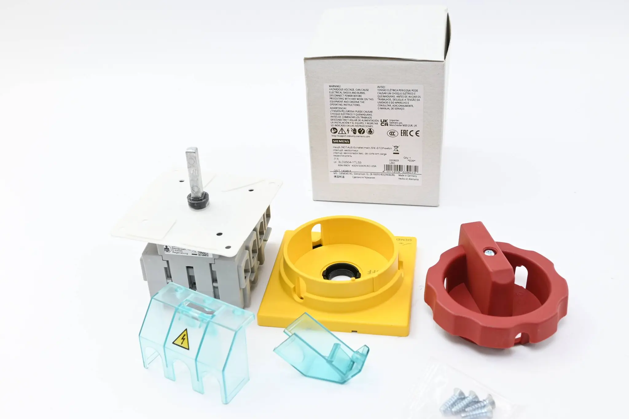 Produktfoto 1 von Siemens Sentron Lasttrennschalter 3LD2504-1TL53 ( 3LD2 504-1TL53 )