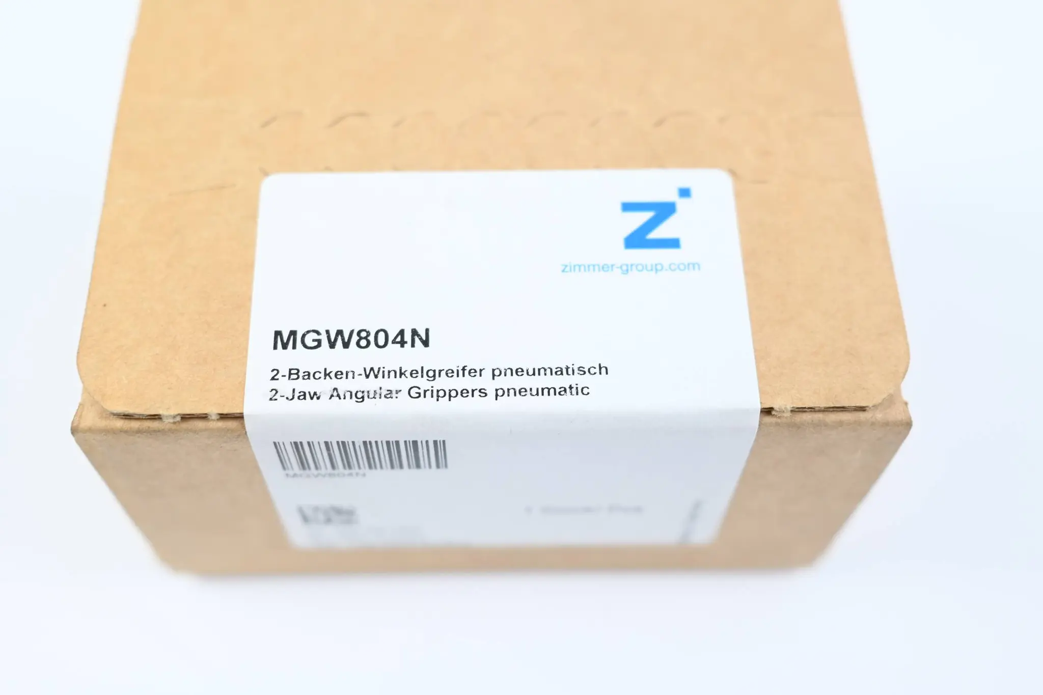 Produktfoto 1 von Zimmer 2-Backen-Winkelgreifer pneumatisch MGW804N