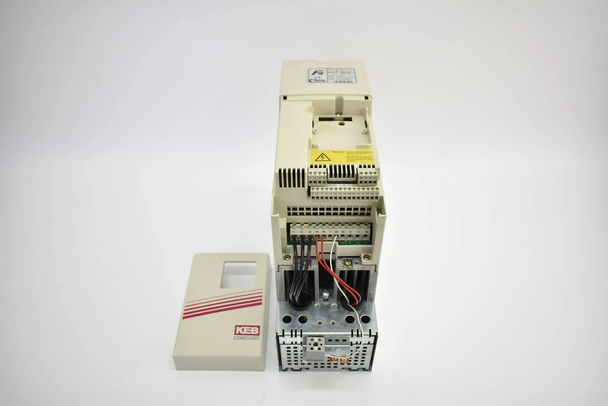 Produktfoto 1 von KEB Combivert 13.F4.C1E-4A01 V1.4 inkl. Siemens sidac-F 4EF1400-2BA
