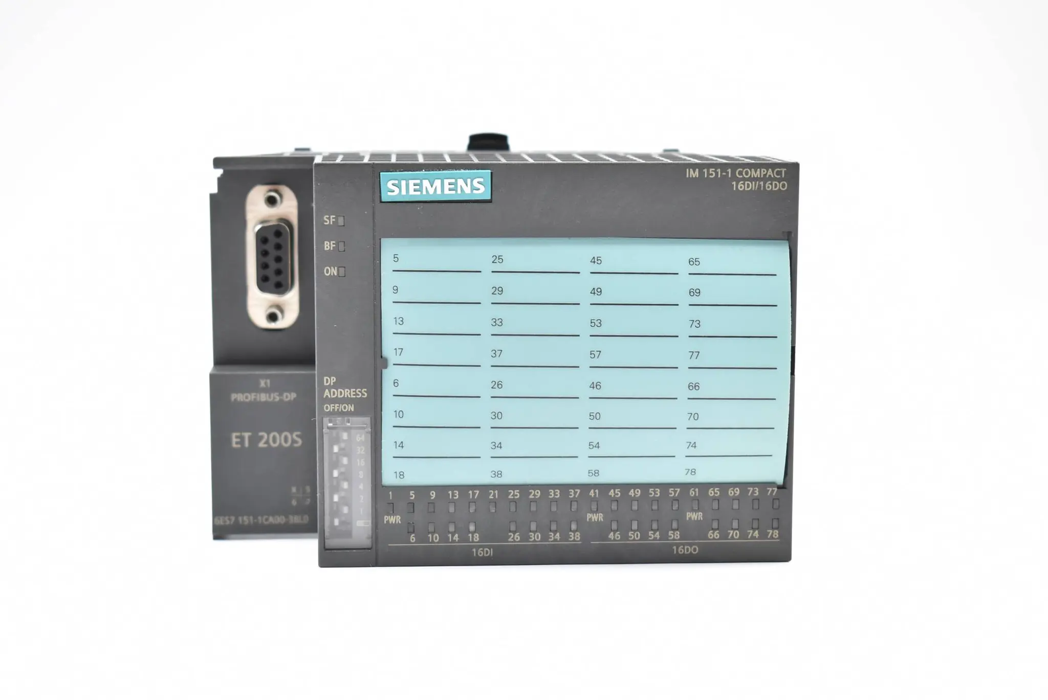 Produktfoto 1 von Siemens ET 200S Compact 6ES7 151-1CA00-3BL0 ( 6ES7151-1CA00-3BL0 ) E4