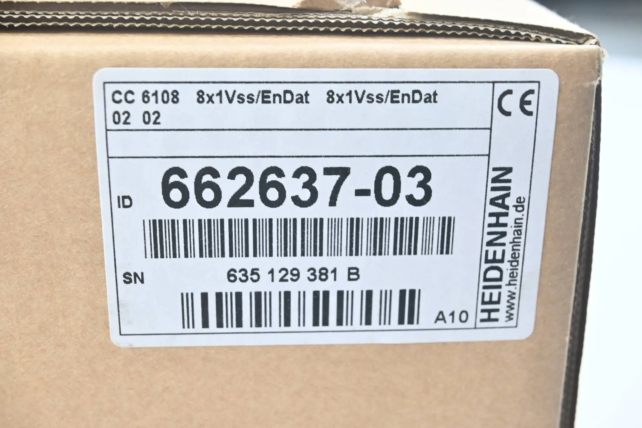 Produktfoto 1 von Heidenhain Regeleinheit CC 6108 8x1Vss/EnDat 8x1Vss/EnDat 0202 ( 662637-03 ) A10