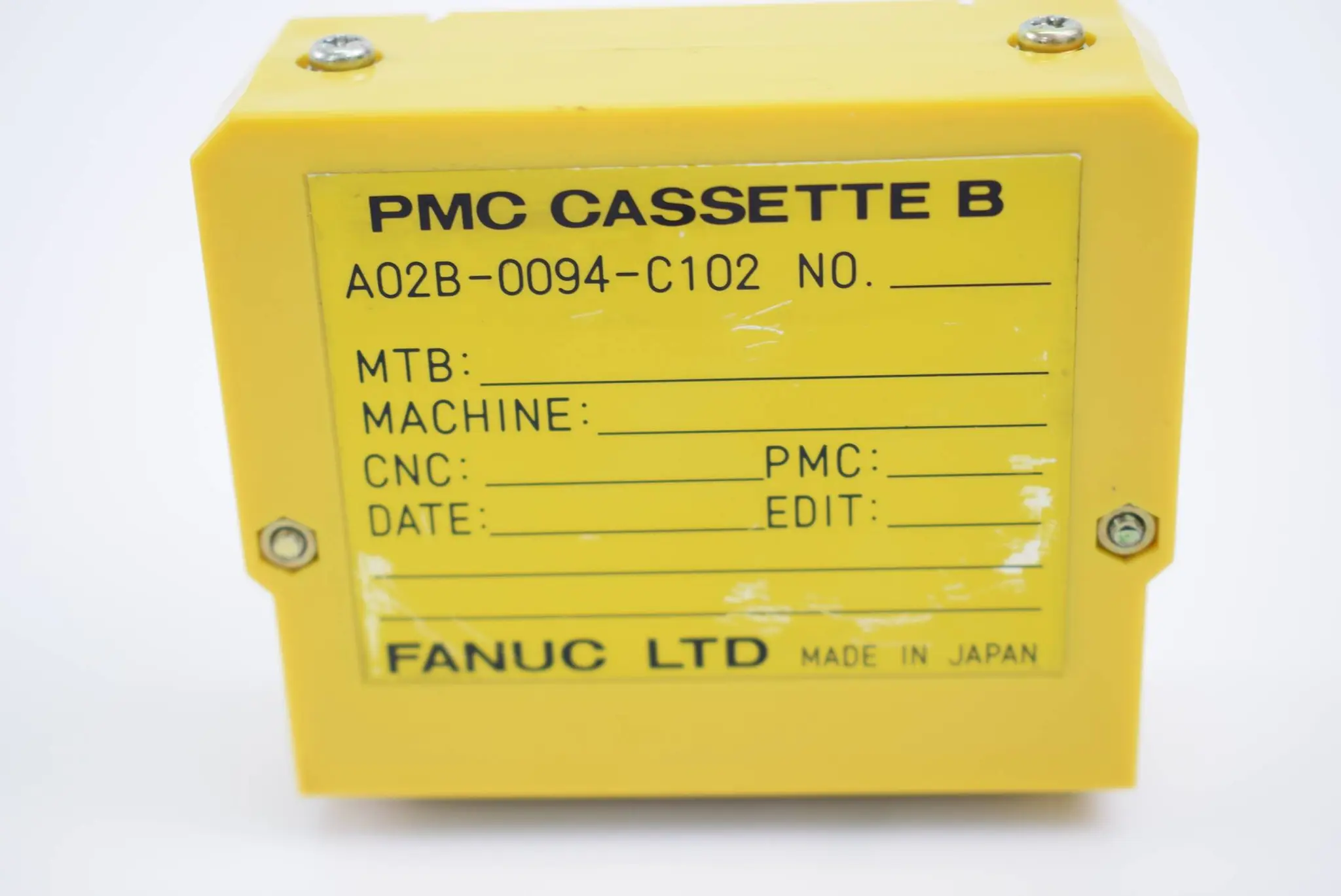 Produktfoto 1 von Fanuc Ltd PMC Cassette B A02B-0094-C102