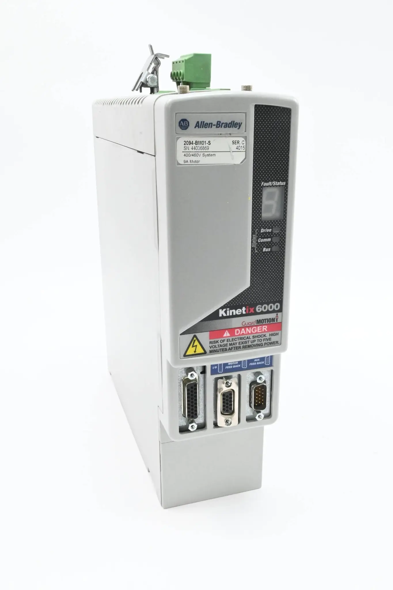 Produktfoto 1 von Allen-Bradley Kinetix 6000 Bulletin 2094 9A Axis Modul 2094-BM01-S Ser. C