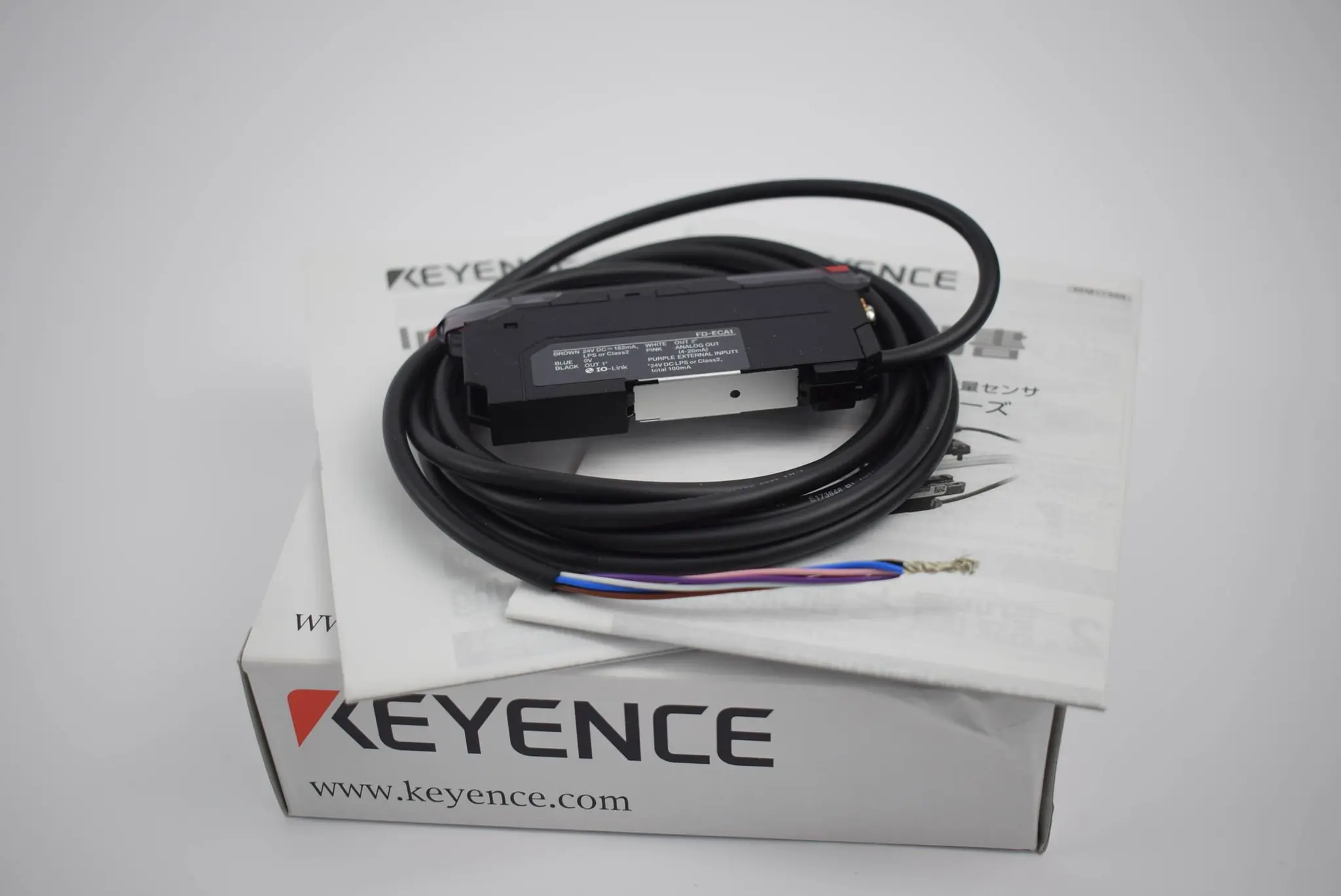 Produktfoto 1 von Keyence Auswerteeinheit Kabeltyp FD-ECA1