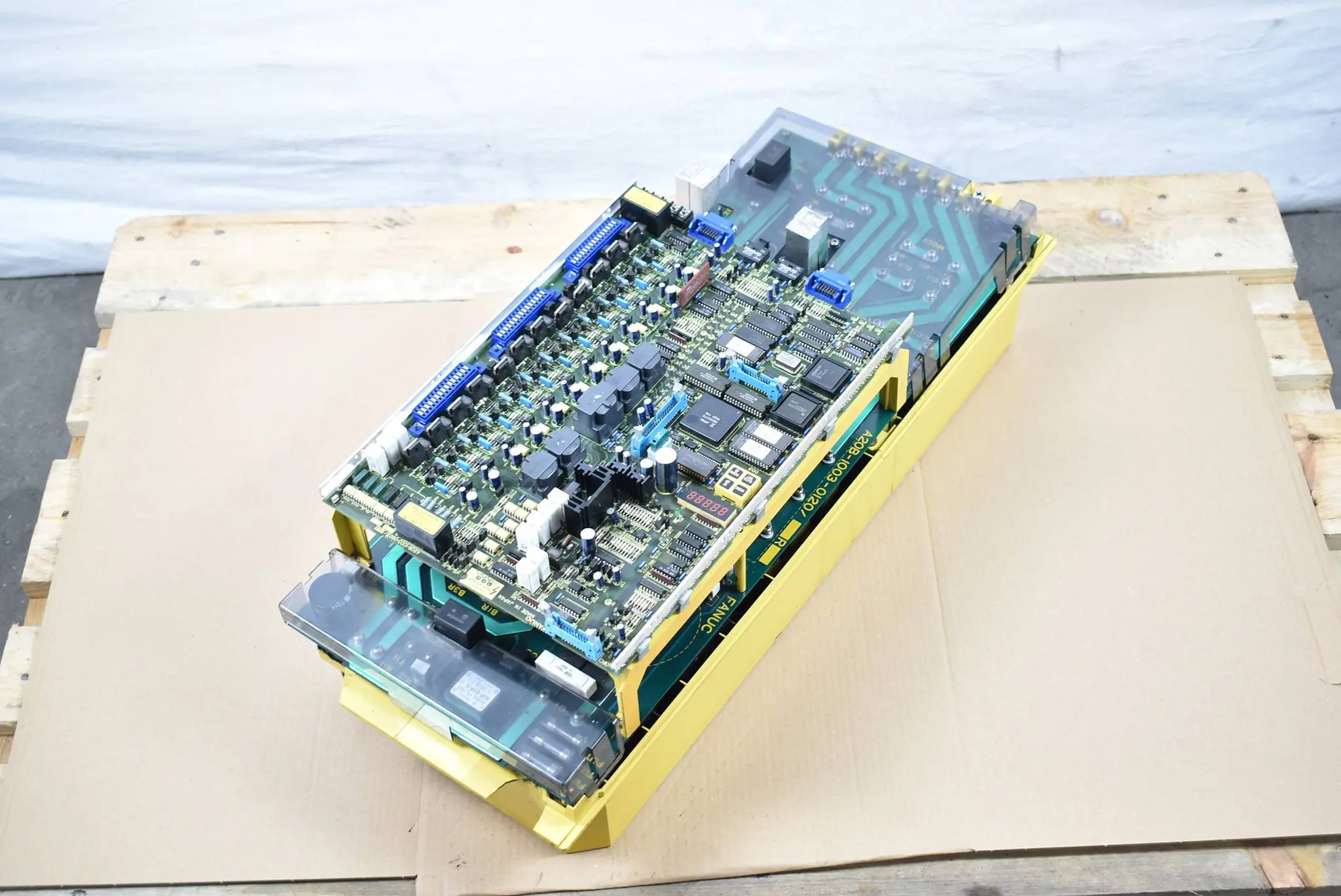 Produktfoto 1 von Fanuc AC Spindle Servo Unit wahrscheinlich A06B-6063-H218 / A06B-6063-H218#H510