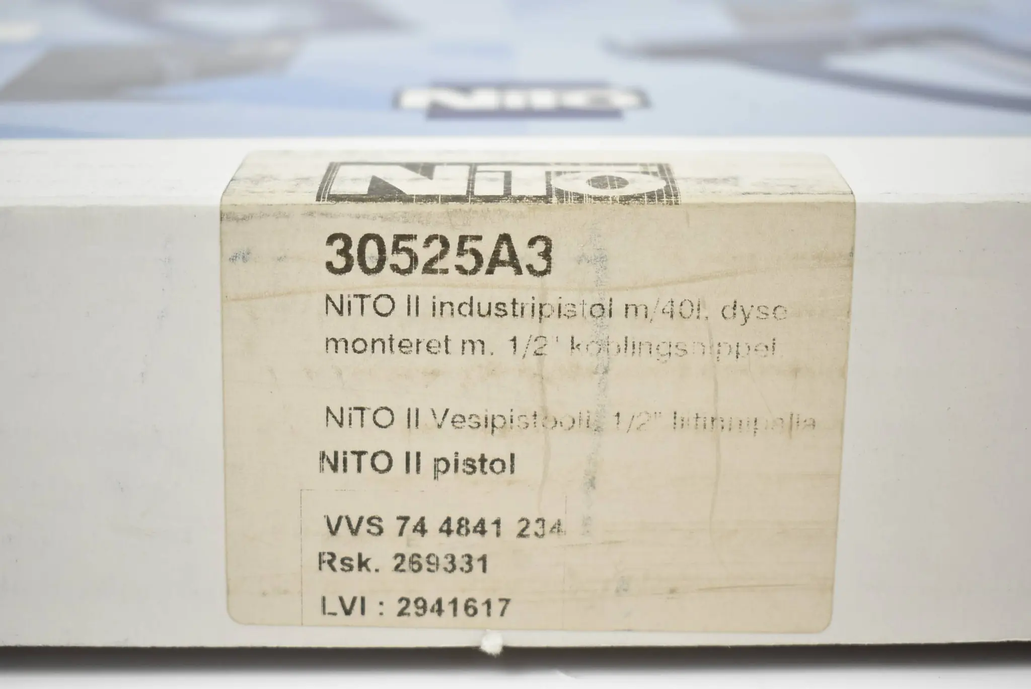 Produktfoto 1 von Nito II Industrie-Wasserpistole 1/2" Schnellanschlussstecker 30525A3