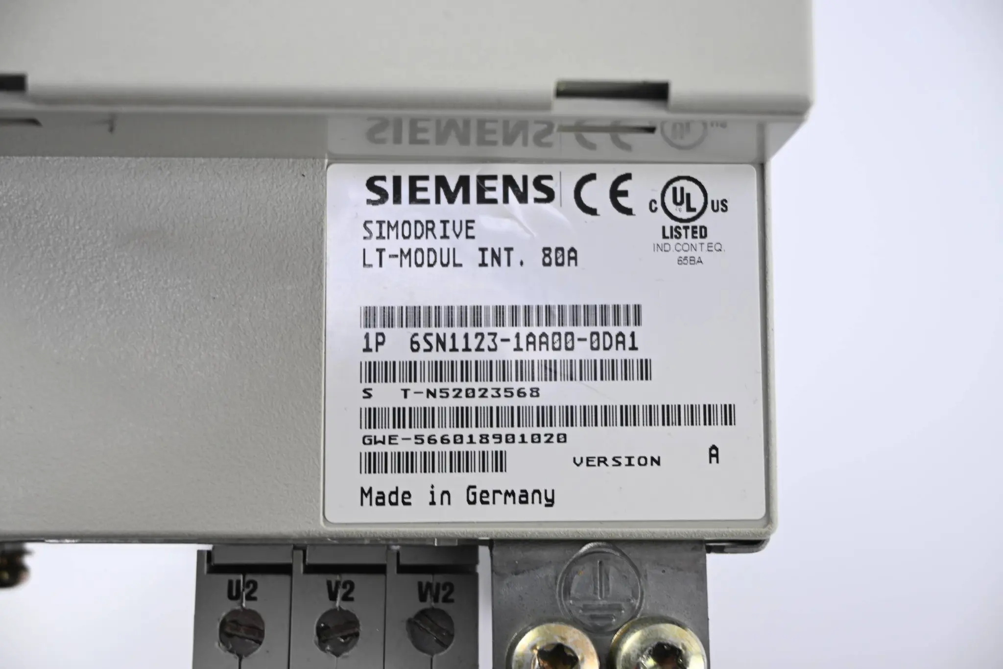 Produktfoto 1 von GENERALÜBERHOLT Siemens LT-Modul 6SN1123-1AA00-0DA1 ( 6SN1 123-1AA00-0DA1 ) V. A