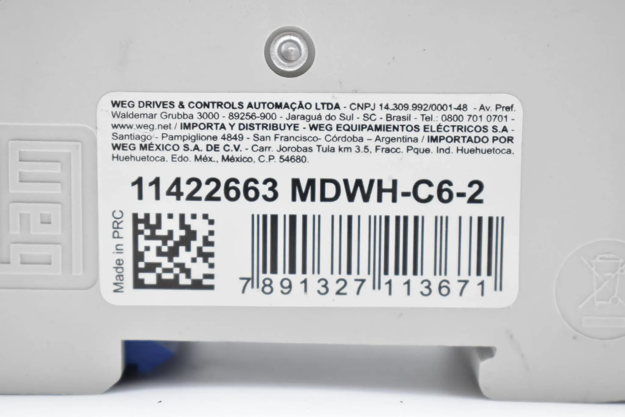 Produktfoto 1 von WEG Thermomagn Minibreaker MDWH-C6-2 ( 11422663 ) C6