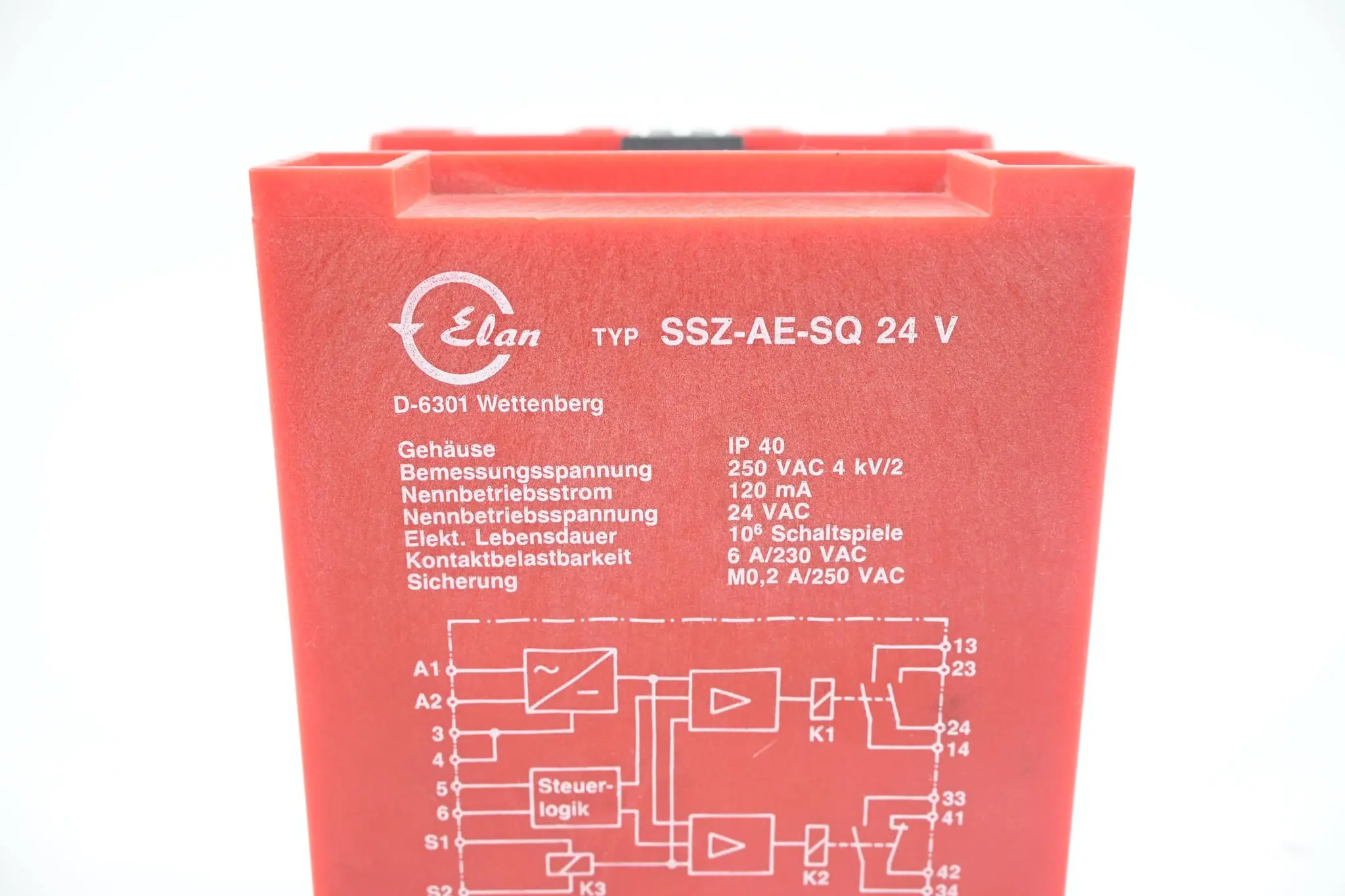 Produktfoto 1 von Elan Sicherheitsrelais SSZ-AE-SQ 24 V ( SSZ-AE-SQ-24V )