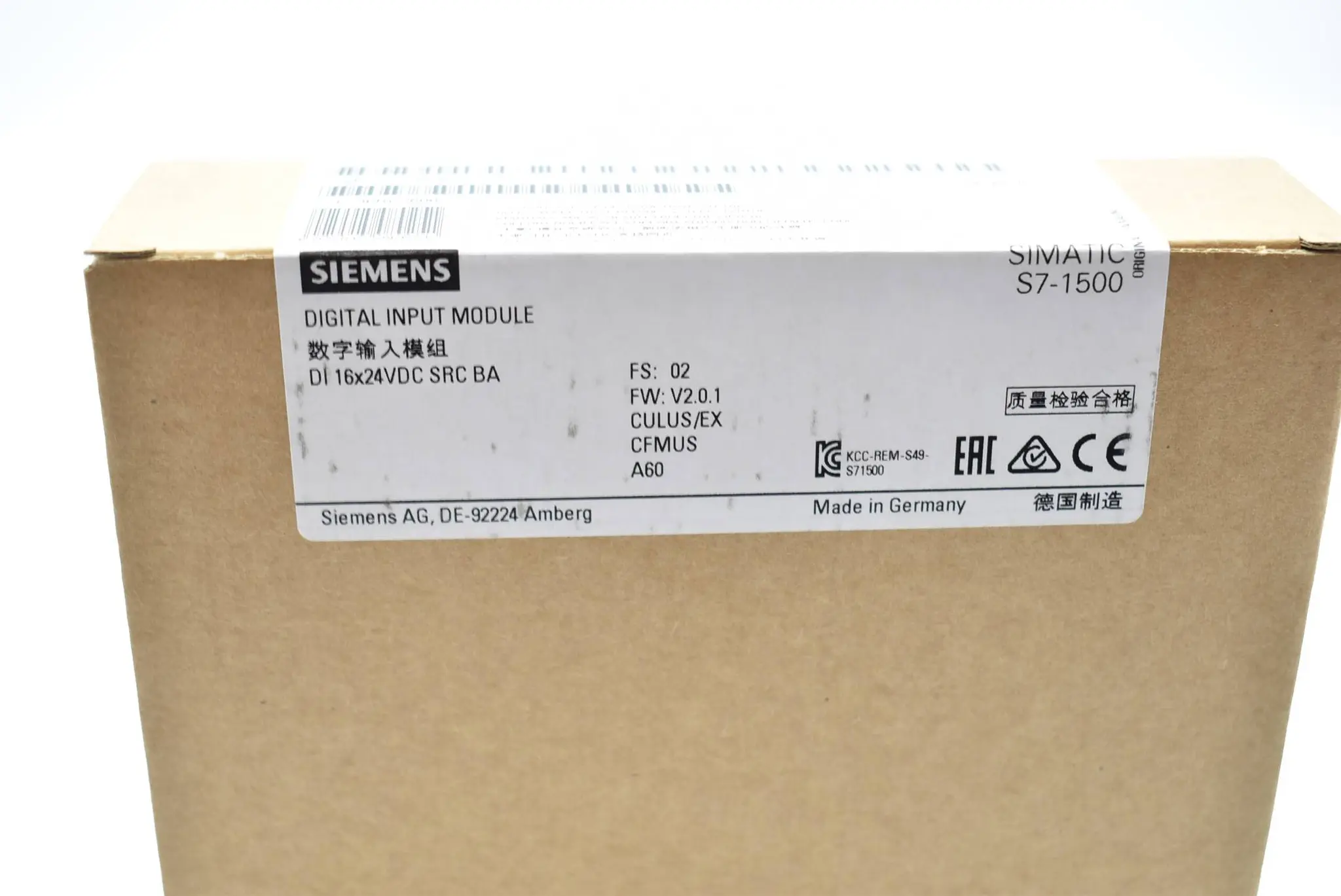 Produktfoto 1 von Siemens simatic S7-1500 6ES7 521-1BH50-0AA0 ( 6ES7521-1BH50-0AA0 ) E.2