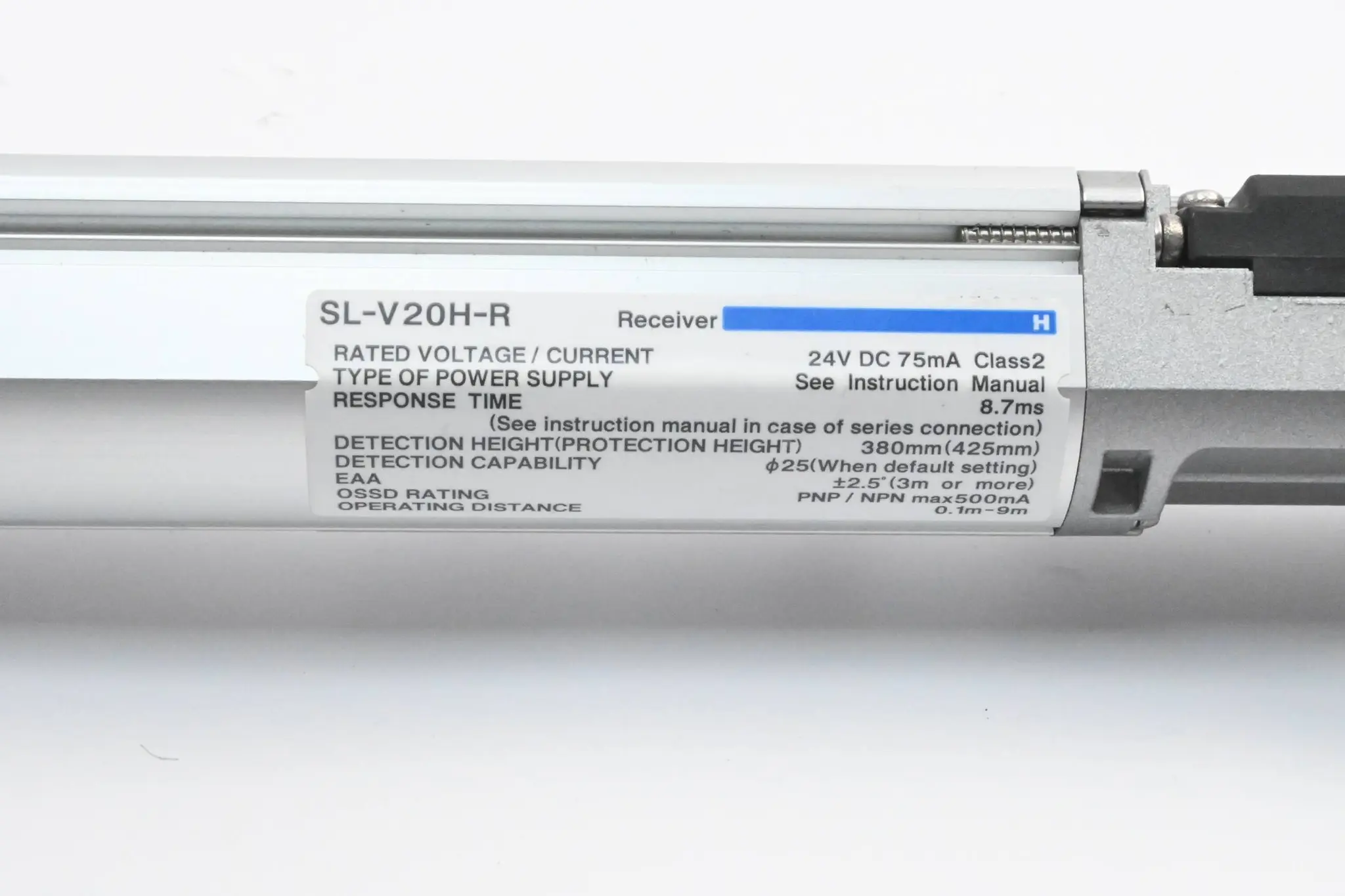 Produktfoto 1 von Keyence Sicherheitslichtvorhang Receiver SL-V20H-R